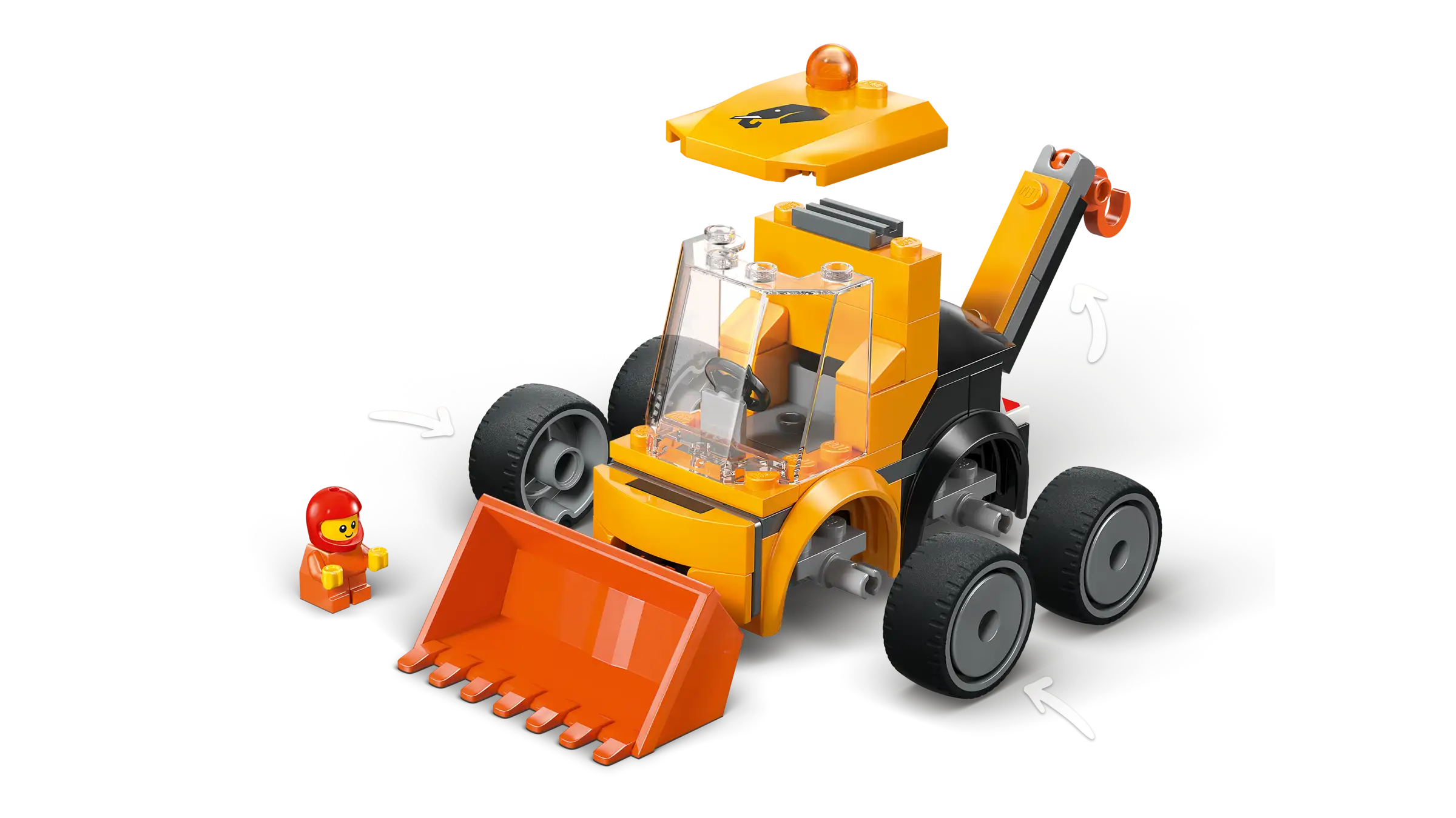 LEGO City 60483 Menopelit – Kauhakuormaaja - Image 5