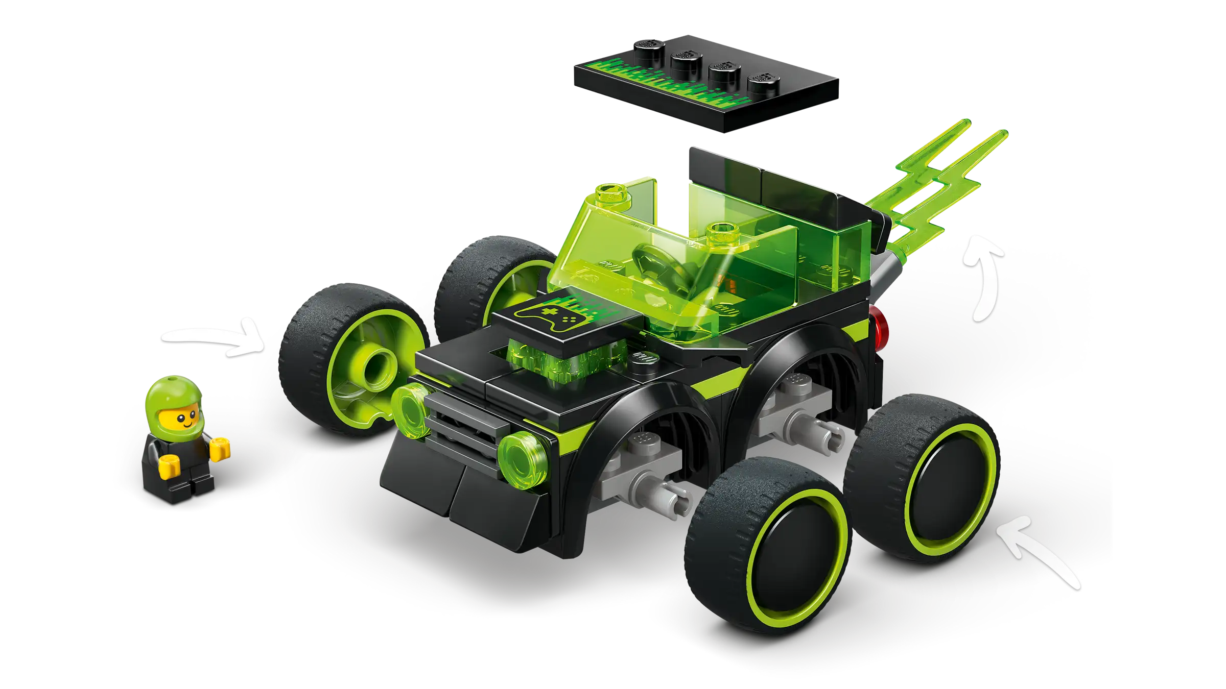 LEGO City 60484 Menopelit – Pelikilpa-auto - Image 4