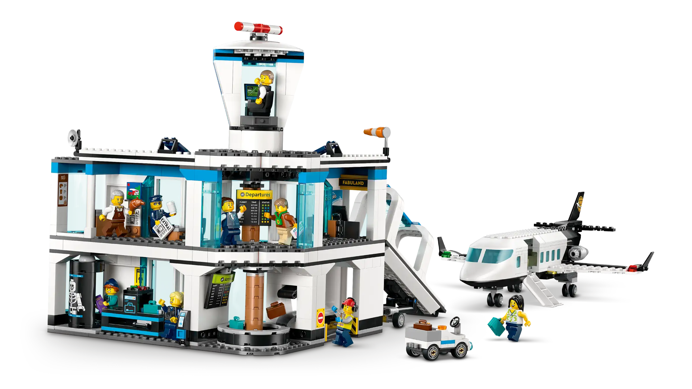 LEGO City 60502 Lentokenttä ja Lentokone - Image 3