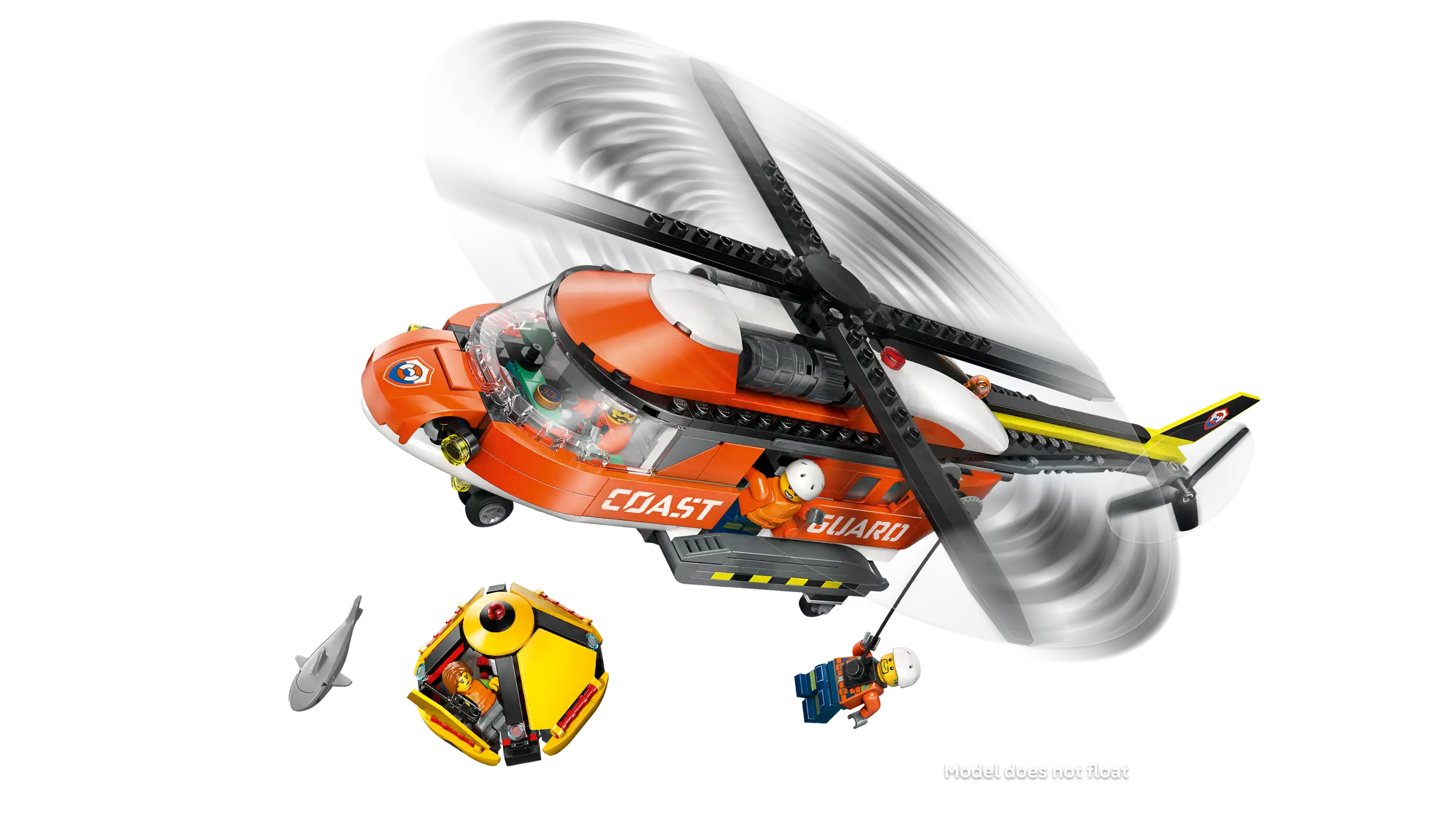LEGO City 60503 Rannikkovartioston Helikopteri - Image 3