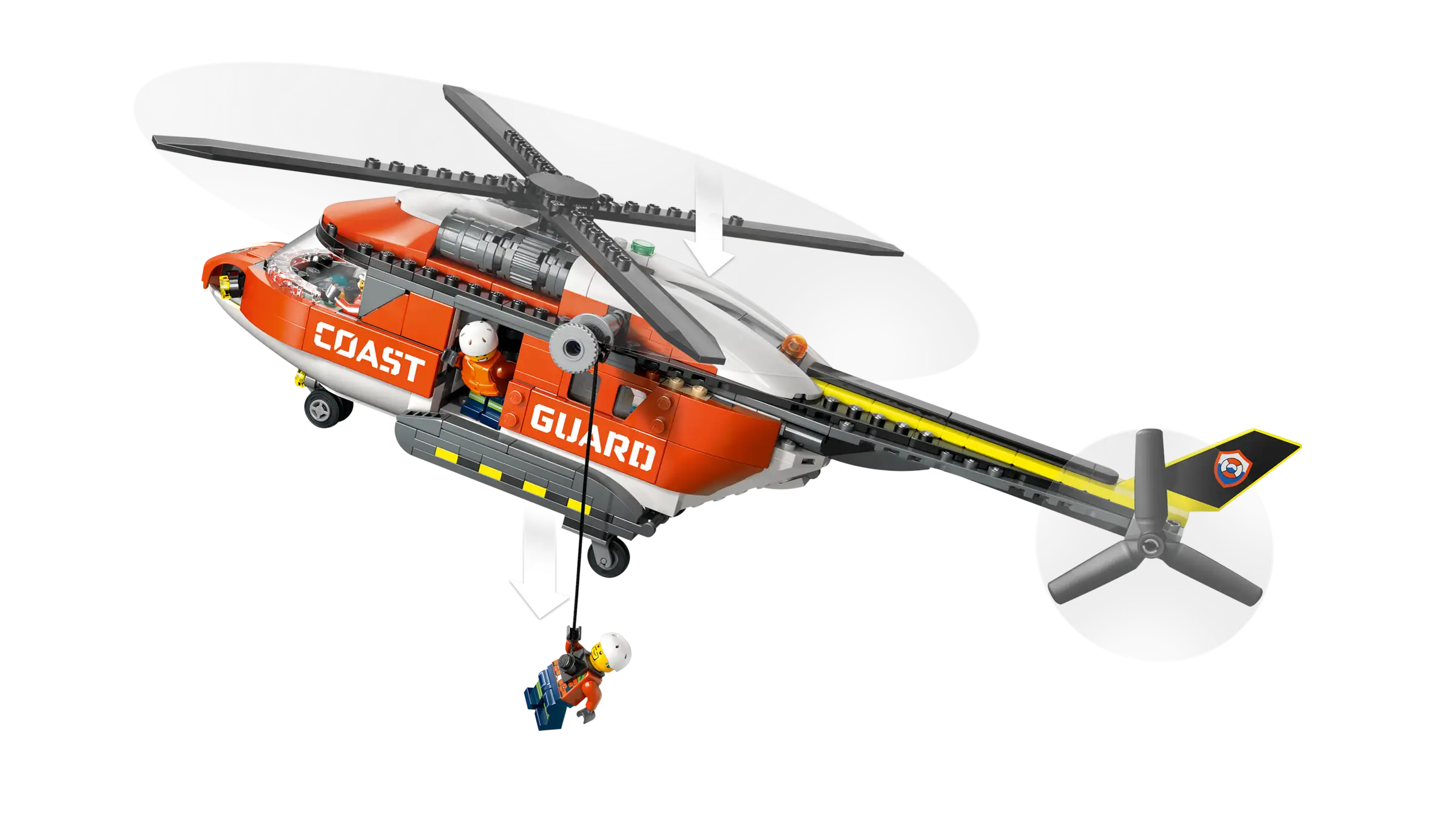 LEGO City 60503 Rannikkovartioston Helikopteri - Image 7