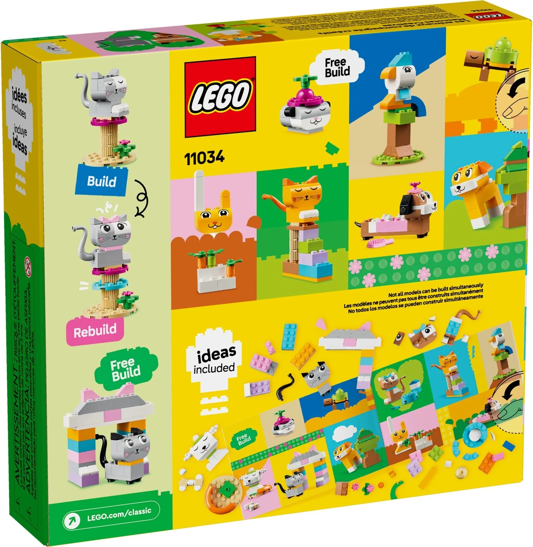 LEGO Classic 11034 Luovat Lemmikit - Image 6