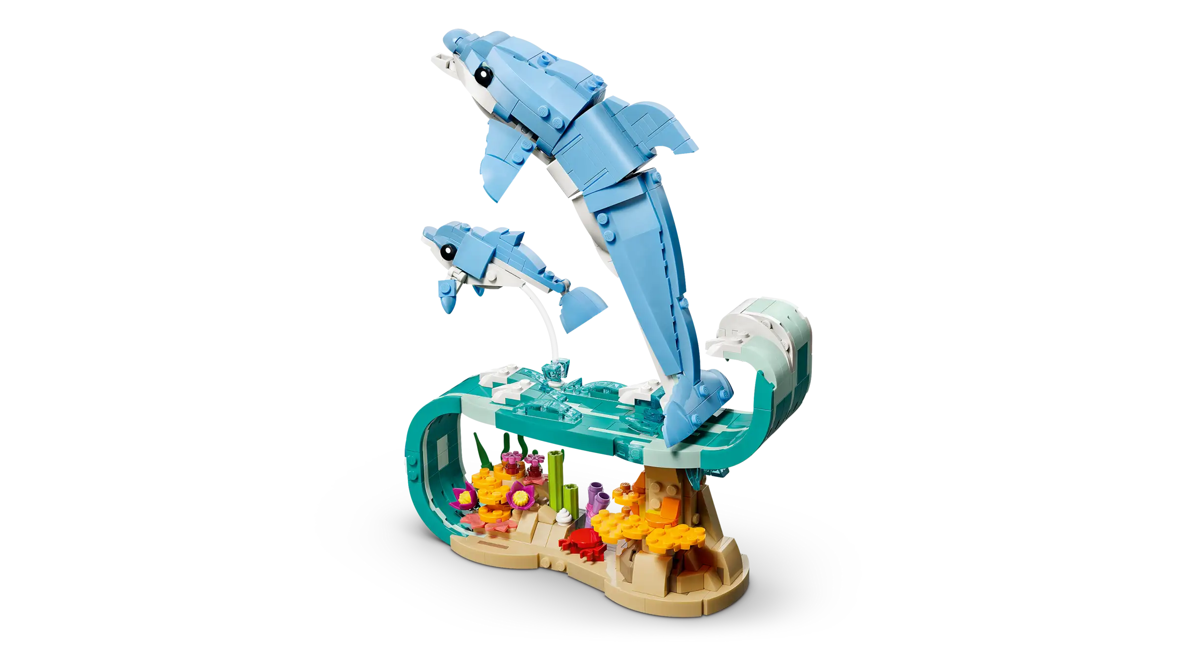 LEGO Creator 31385 Merieläimet: Söpöt Delfiinit - Image 4