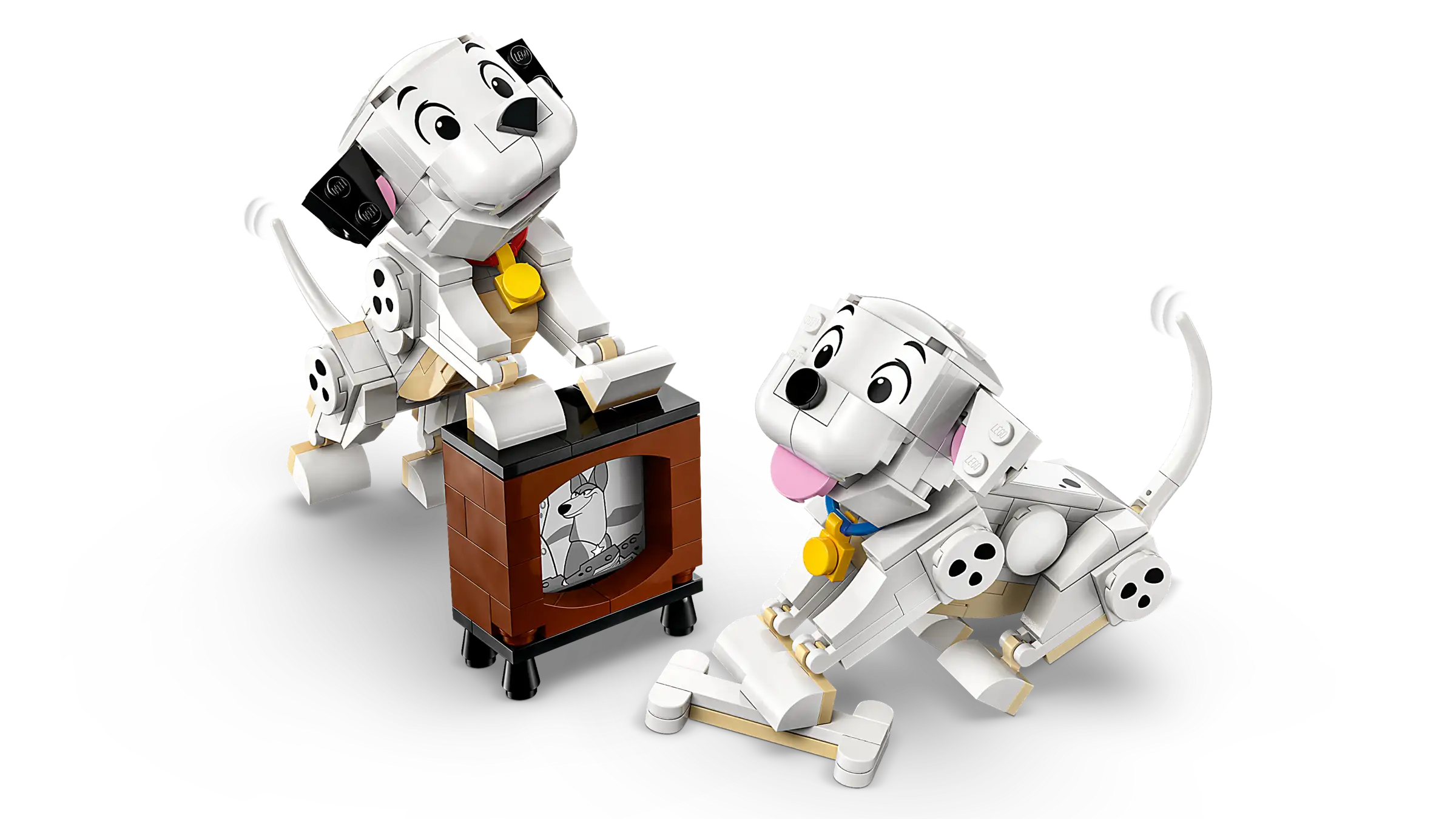 LEGO Disney 43271 101 Dalmatialaista Koiranpennut: Laikku ja Pipsa - Image 2