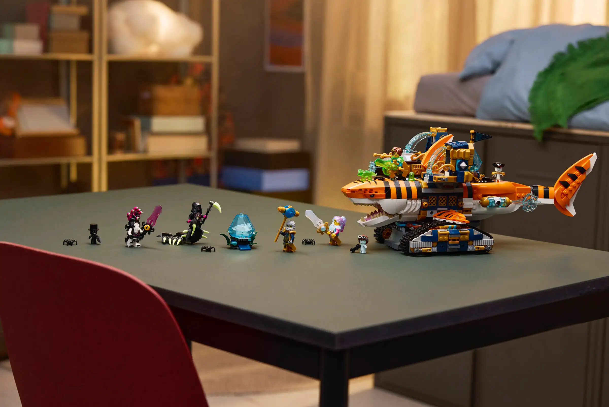 LEGO Dreamzzz 71515 Tiikerihaipanssarivaunu - Image 5