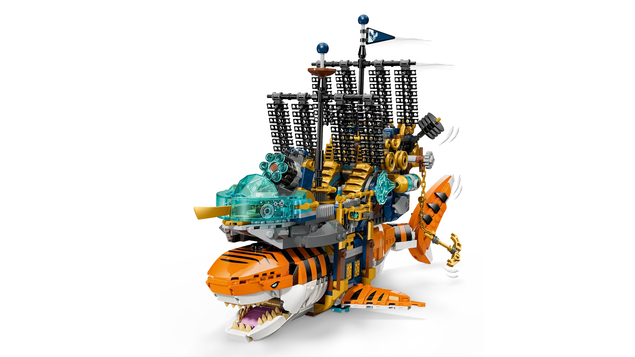 LEGO Dreamzzz 71515 Tiikerihaipanssarivaunu - Image 6