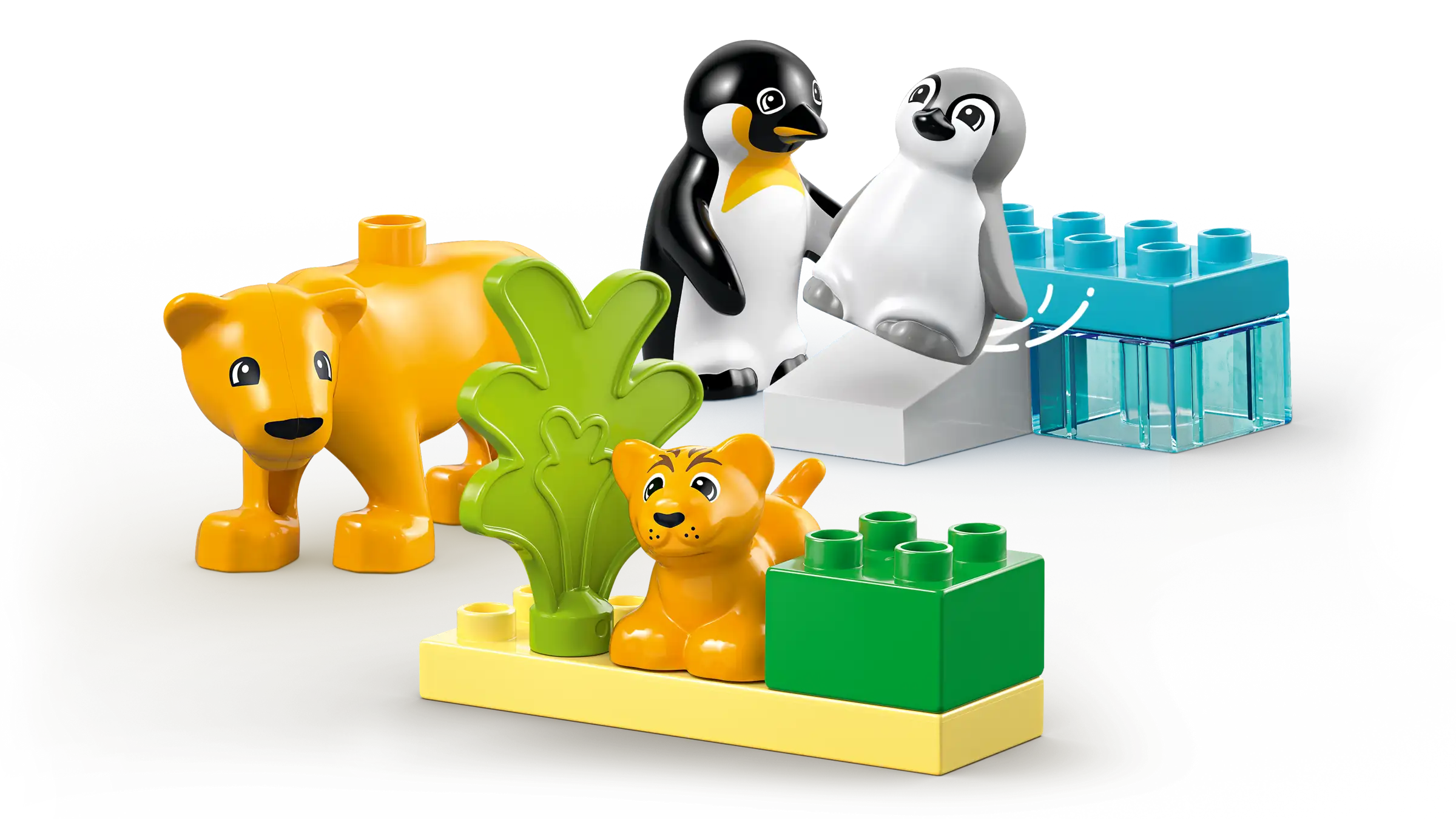 LEGO Duplo 10442 Luonnoneläinperheet: Pingviinit ja Leijonat - Image 2