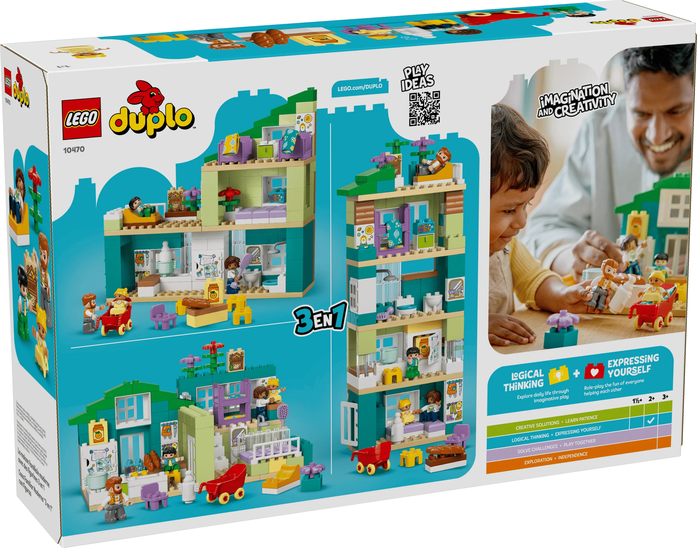 LEGO Duplo 10470 Nykyaikainen Omakotitalo ja Hahmot 3in1 - Image 11