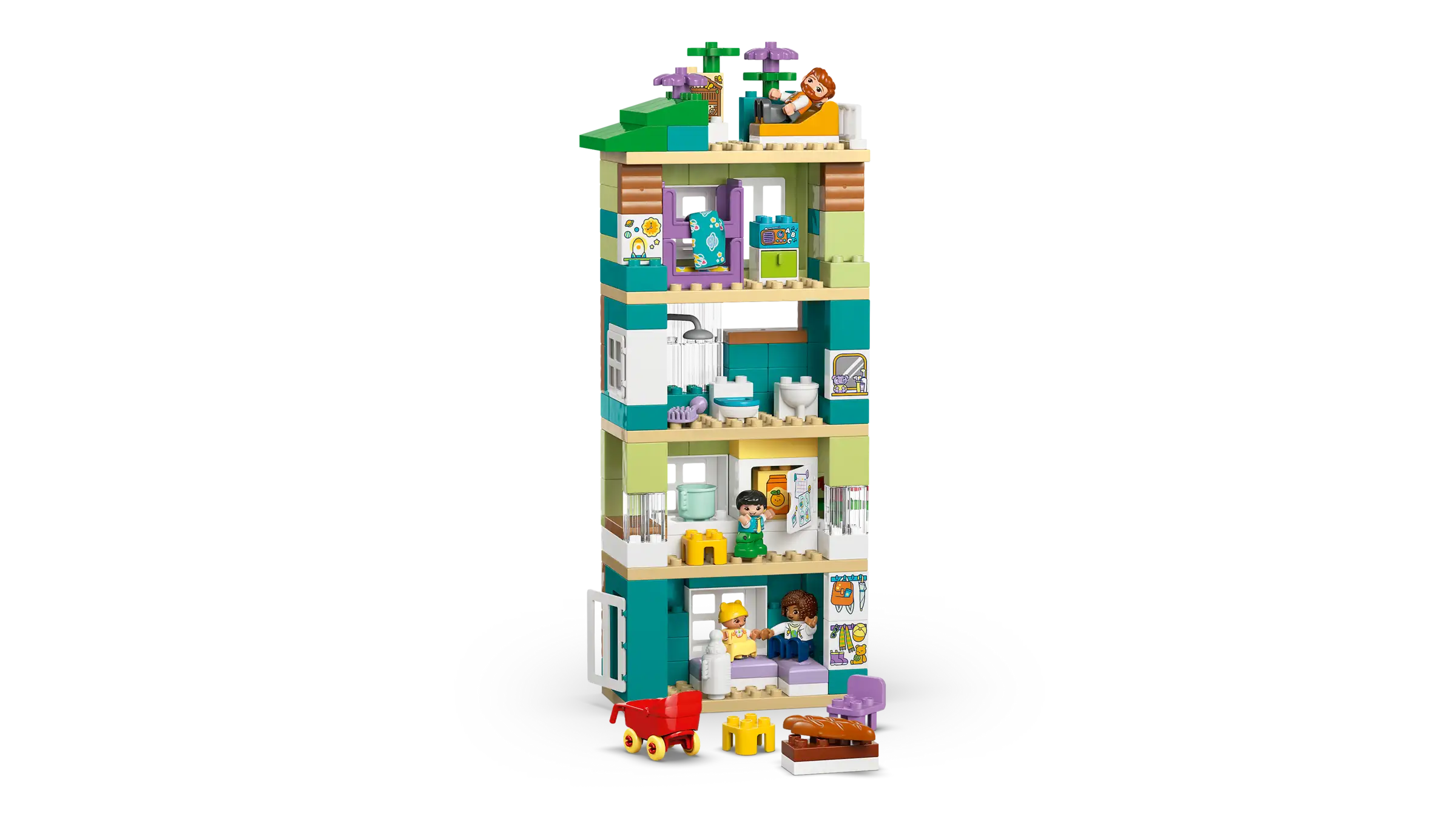 LEGO Duplo 10470 Nykyaikainen Omakotitalo ja Hahmot 3in1 - Image 5