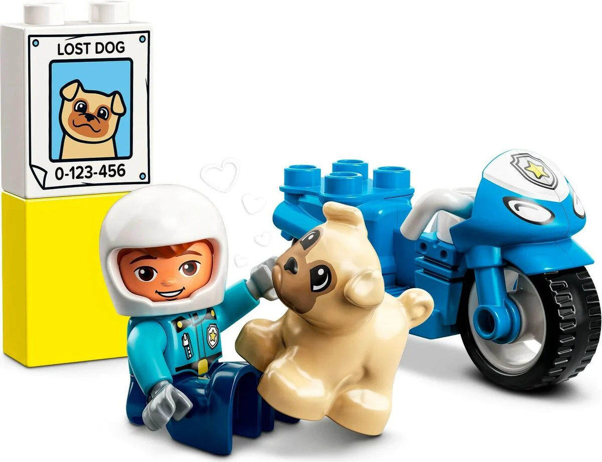 LEGO Duplo 10967 Poliisimoottoripyörä - Image 3