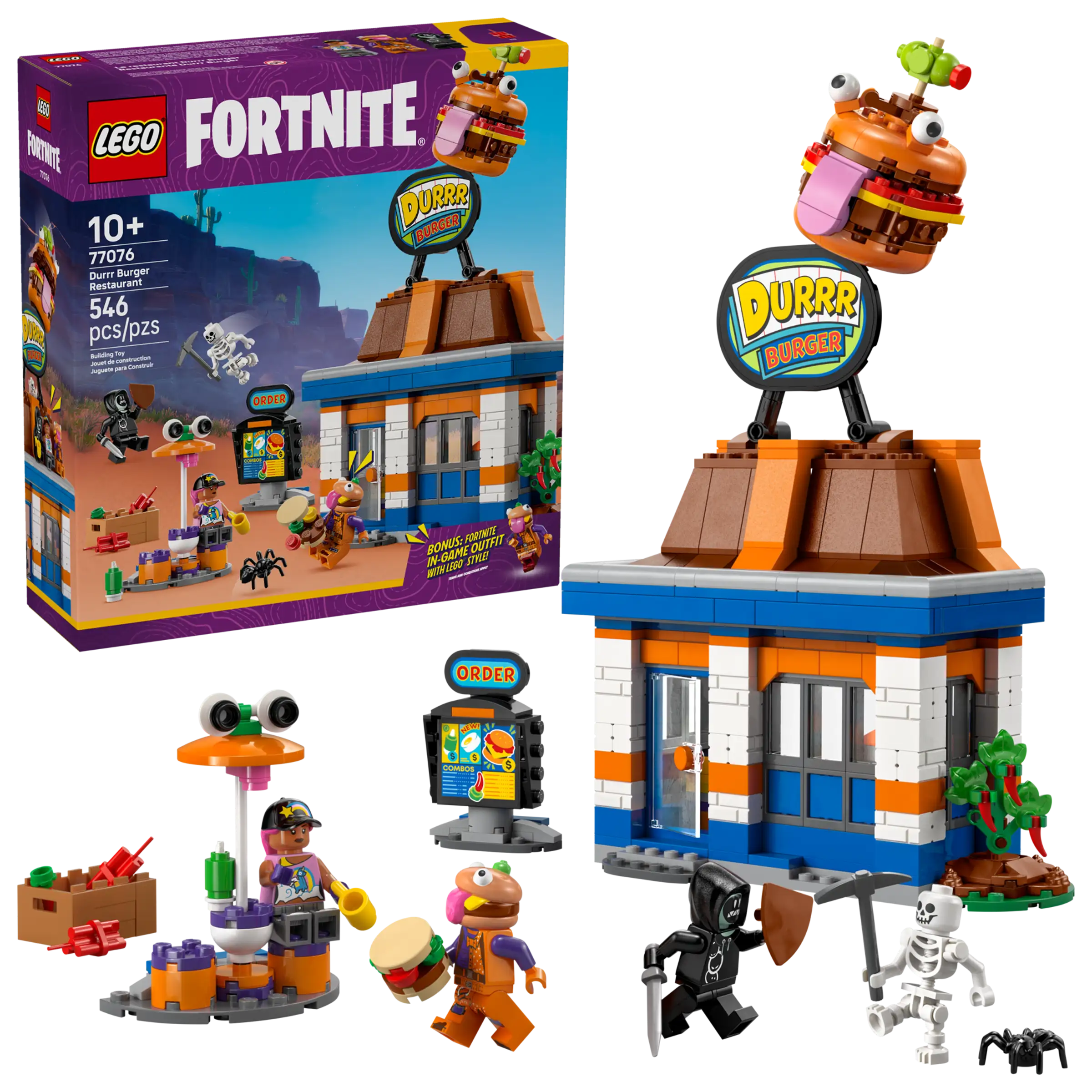 Lego Fortnite 77076 Durrr Burger Ravintola