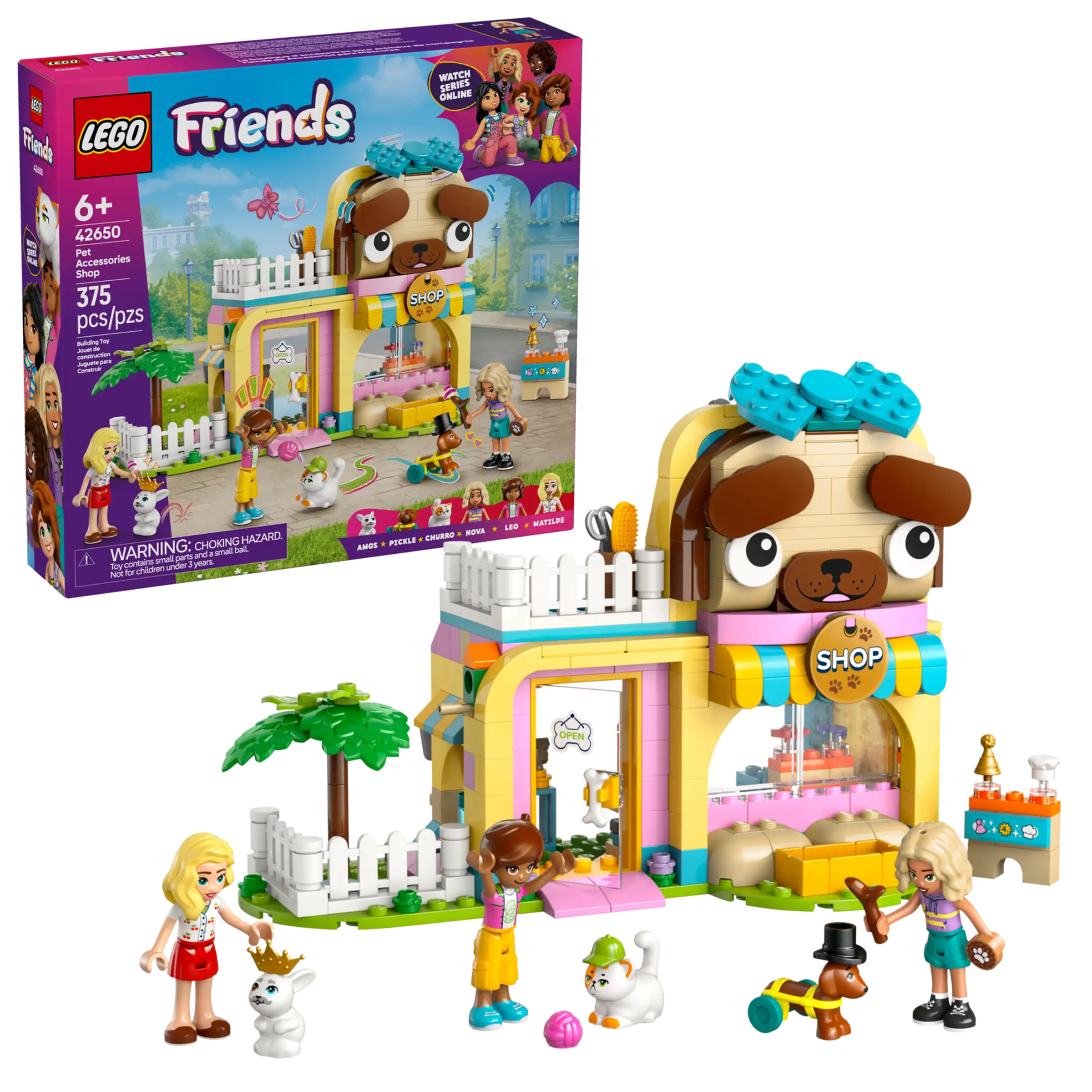 LEGO Friends 42650 Lemmikkitarvikekauppa
