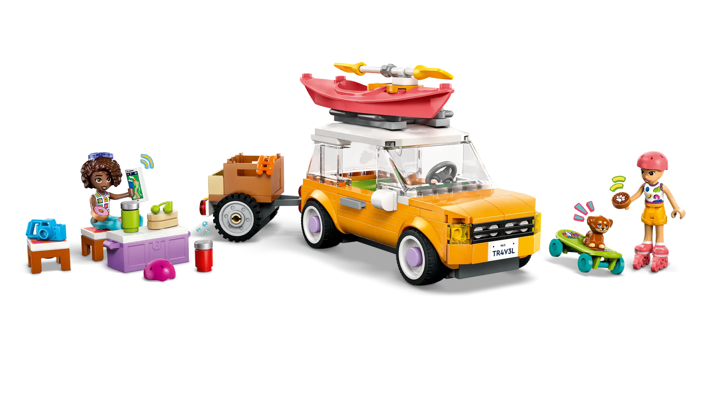 Lego Friends 42659 Ystävysten Hyvin Varusteltu Matka-auto - Image 3