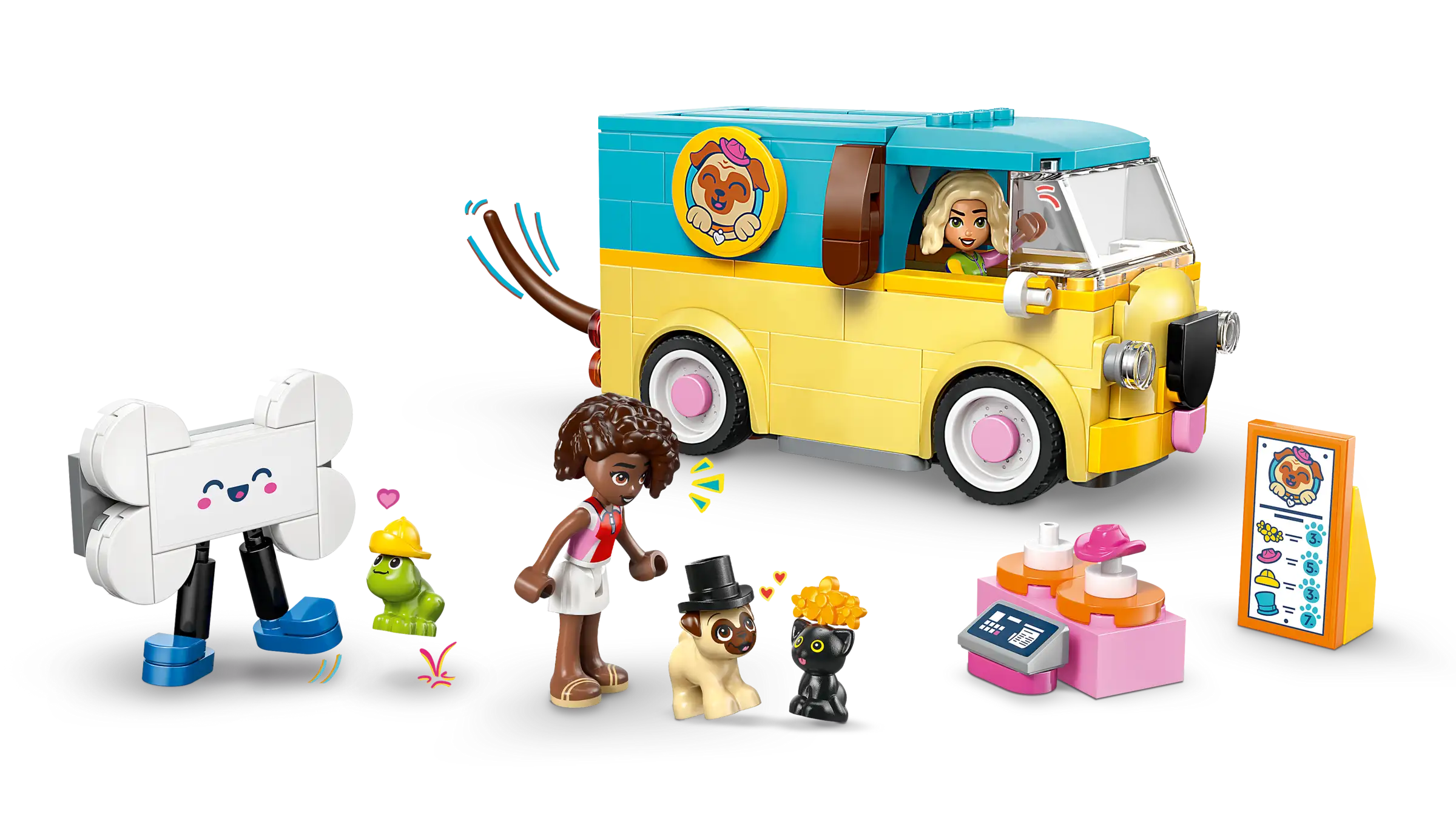 Lego Friends 42678 Lemmikkitarvikeauto - Image 4