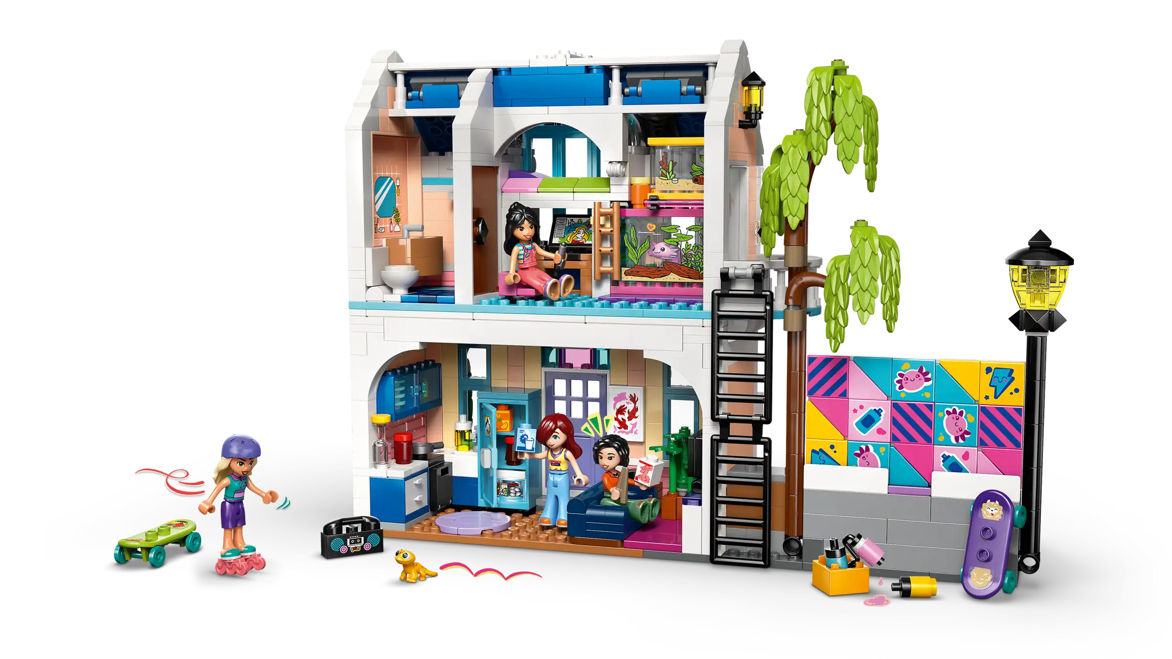 Lego Friends 42687 Liannin Perheen Talo - Image 2