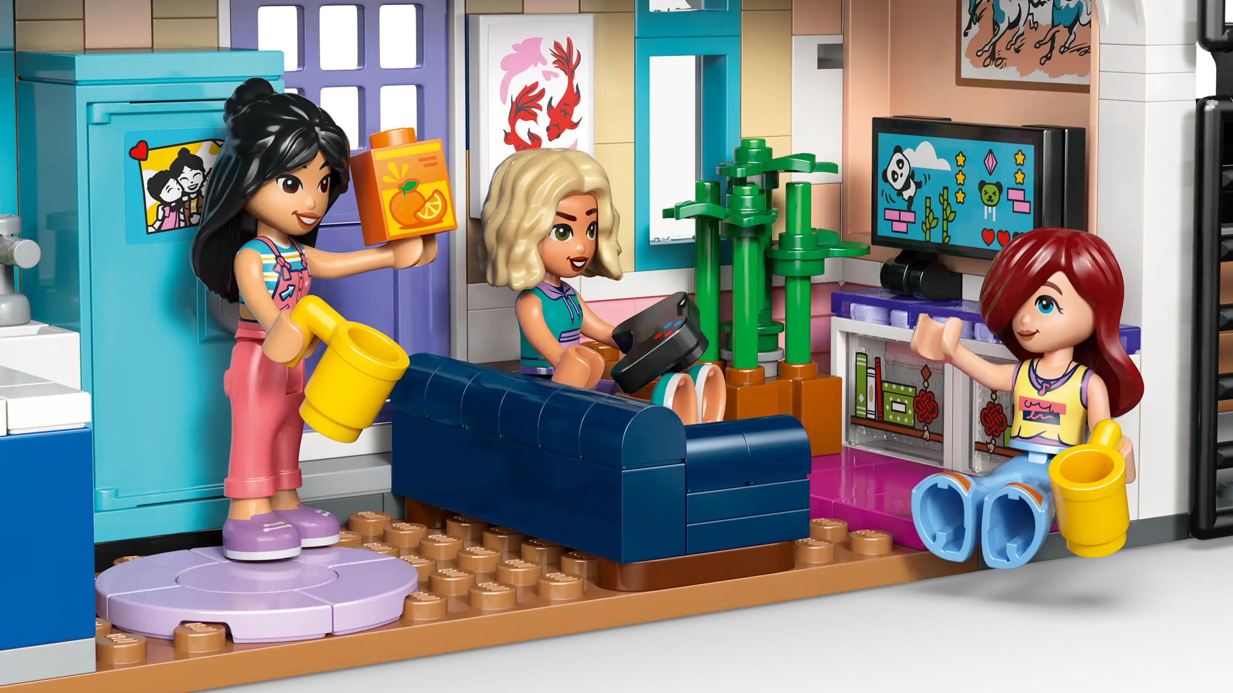 Lego Friends 42687 Liannin Perheen Talo - Image 4
