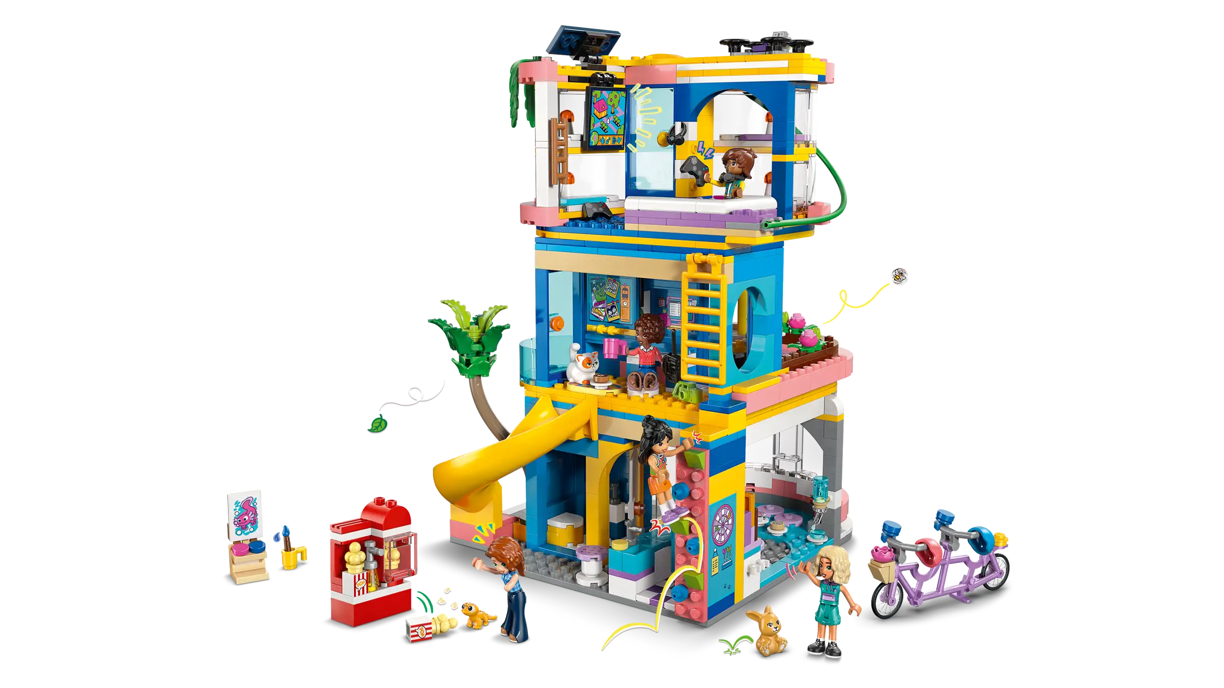 Lego Friends 42689 Heartlake Cityn Ystävysten Kerhotalo - Image 3