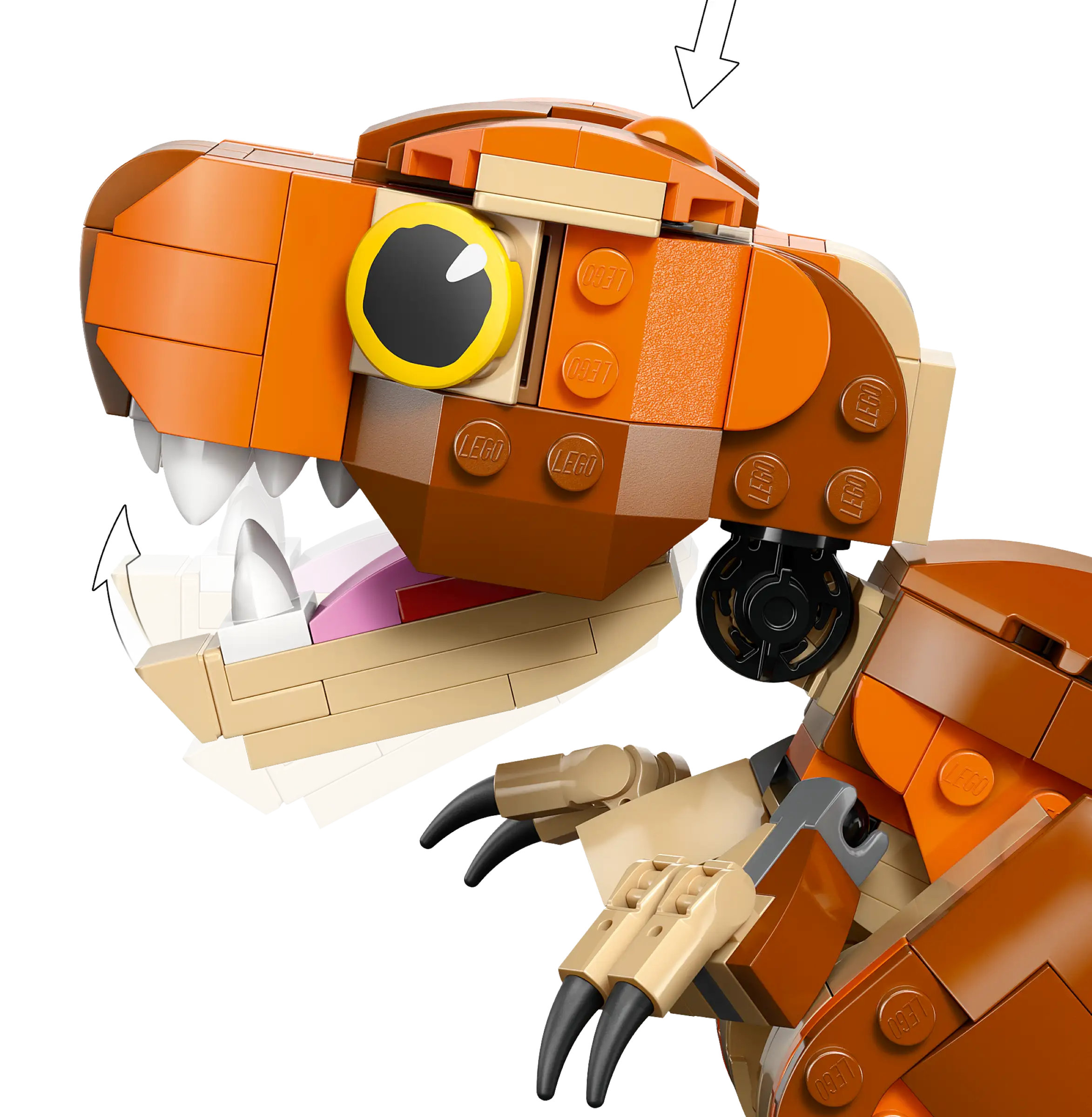 LEGO Jurassic World 76967 Pikku Ahmatti T. Rex - Image 4