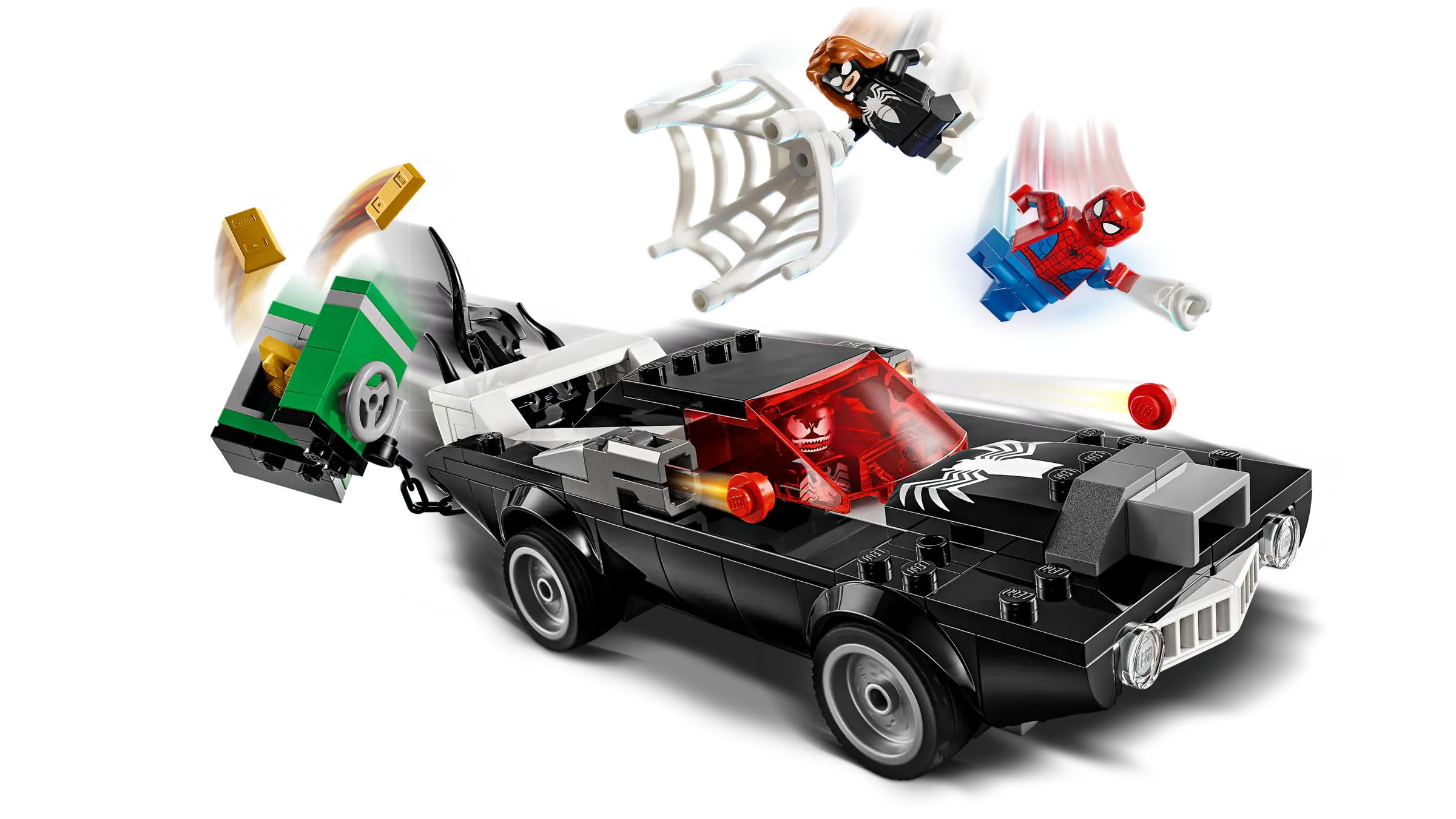 LEGO Marvel 76309 Spider-Man vastaan Venom-muskeliauto - Image 3