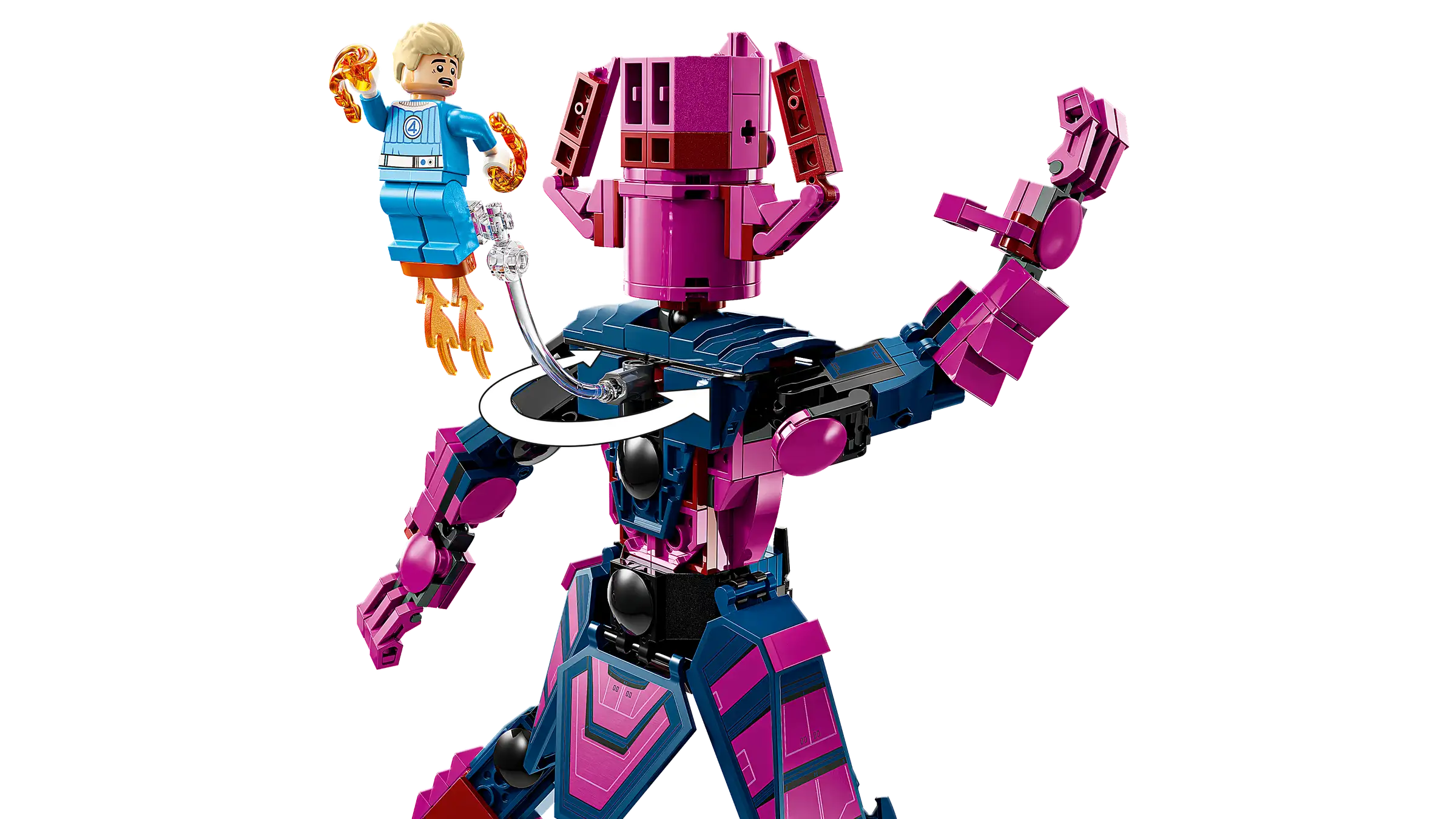 LEGO Marvel 76316 Ihmeneloset Vastaan Galactus-rakennushahmo - Image 5