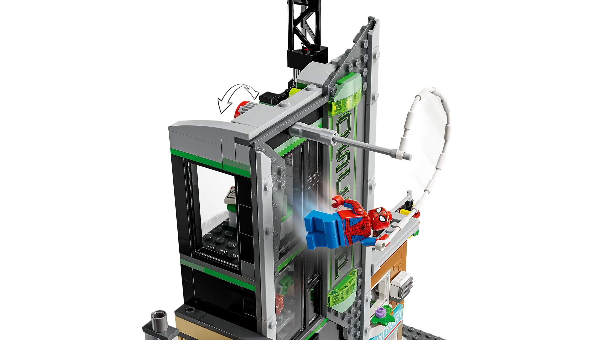 LEGO Marvel 76324 Spider-Man Vastaan Oscorp - Image 6