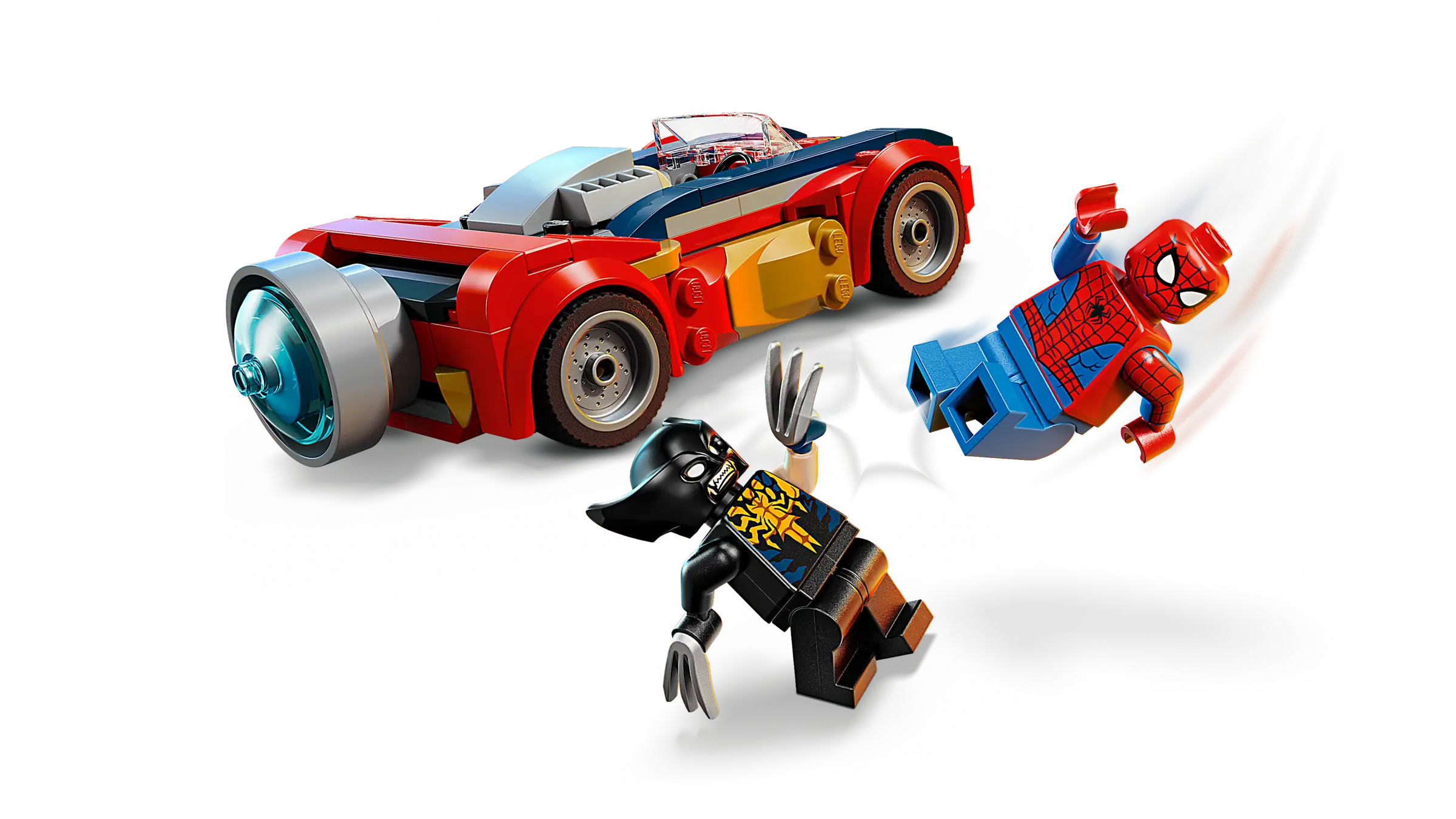 LEGO Marvel 76336 Spider-Manin Auto vastaan Venomiksi Muuttunut Wolverine - Image 6