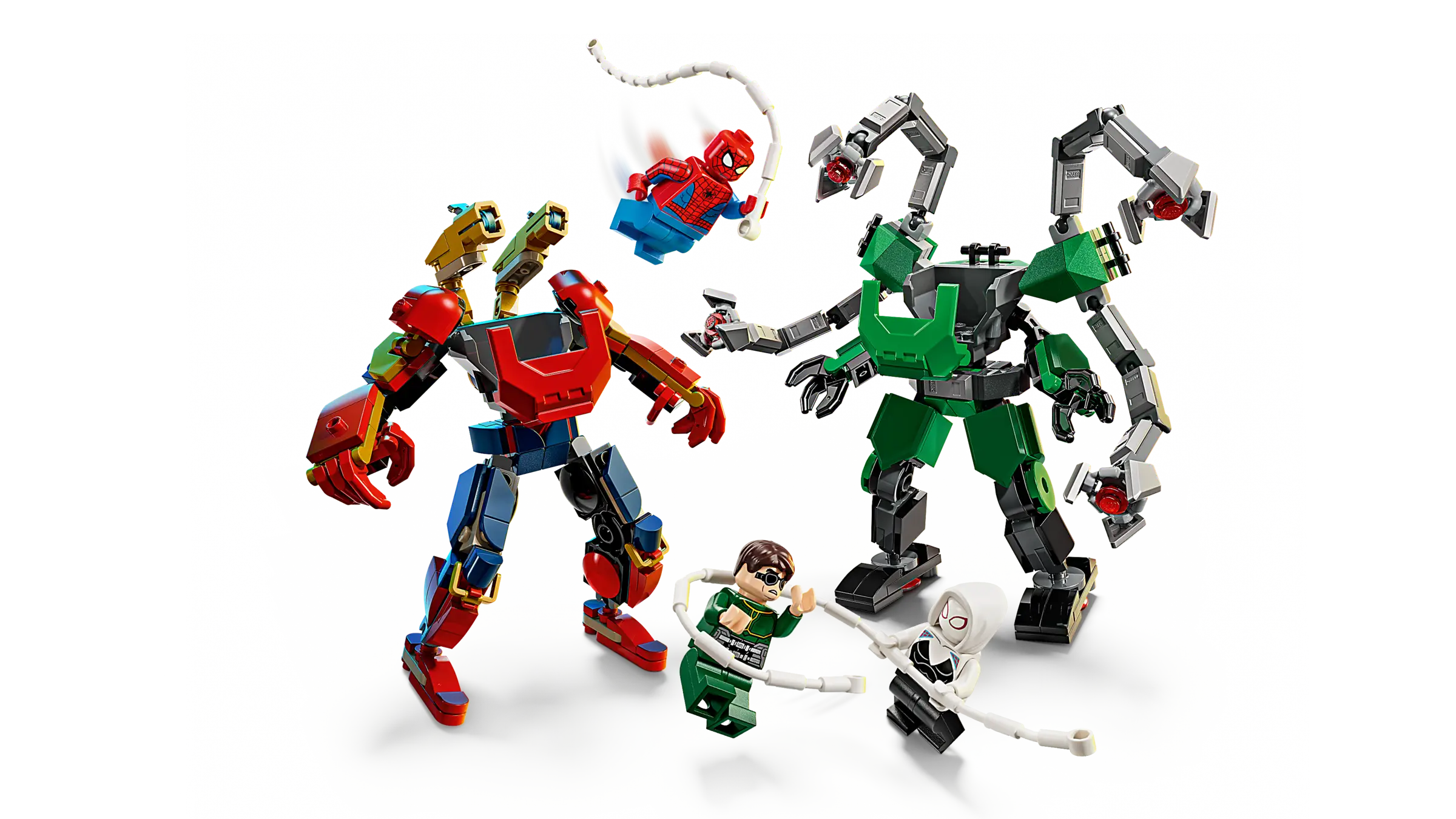 LEGO Marvel 76338 Robottien taistelu: Spider-Man vastaan Tohtori Mustekala - Image 2