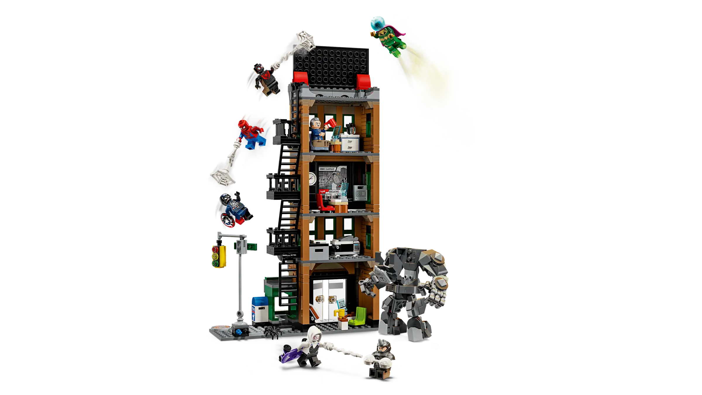 LEGO Marvel 76342 Spider-Man Vastaan Mysterio: Daily Bugle - Image 3