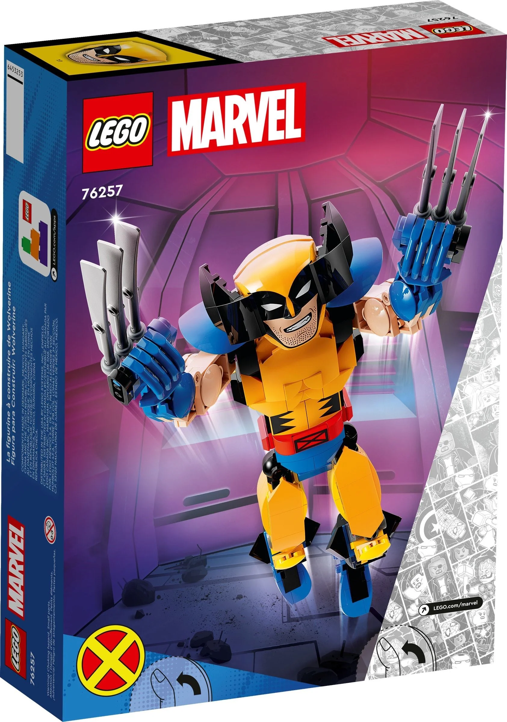 LEGO Marvel Studios 76257 Rakennettava Wolverine-hahmo - Image 5