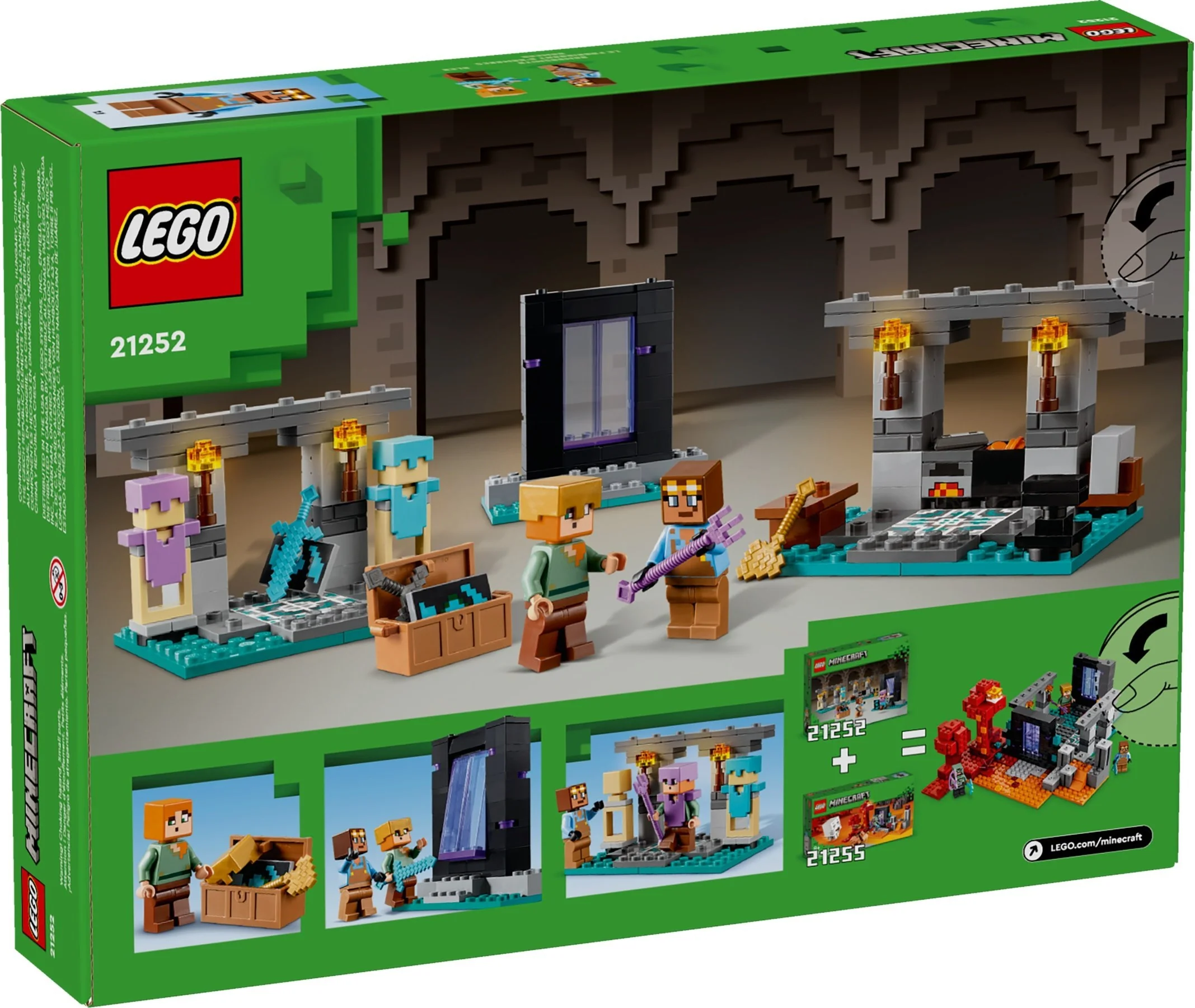 LEGO Minecraft 21252 Asevarasto - Image 8