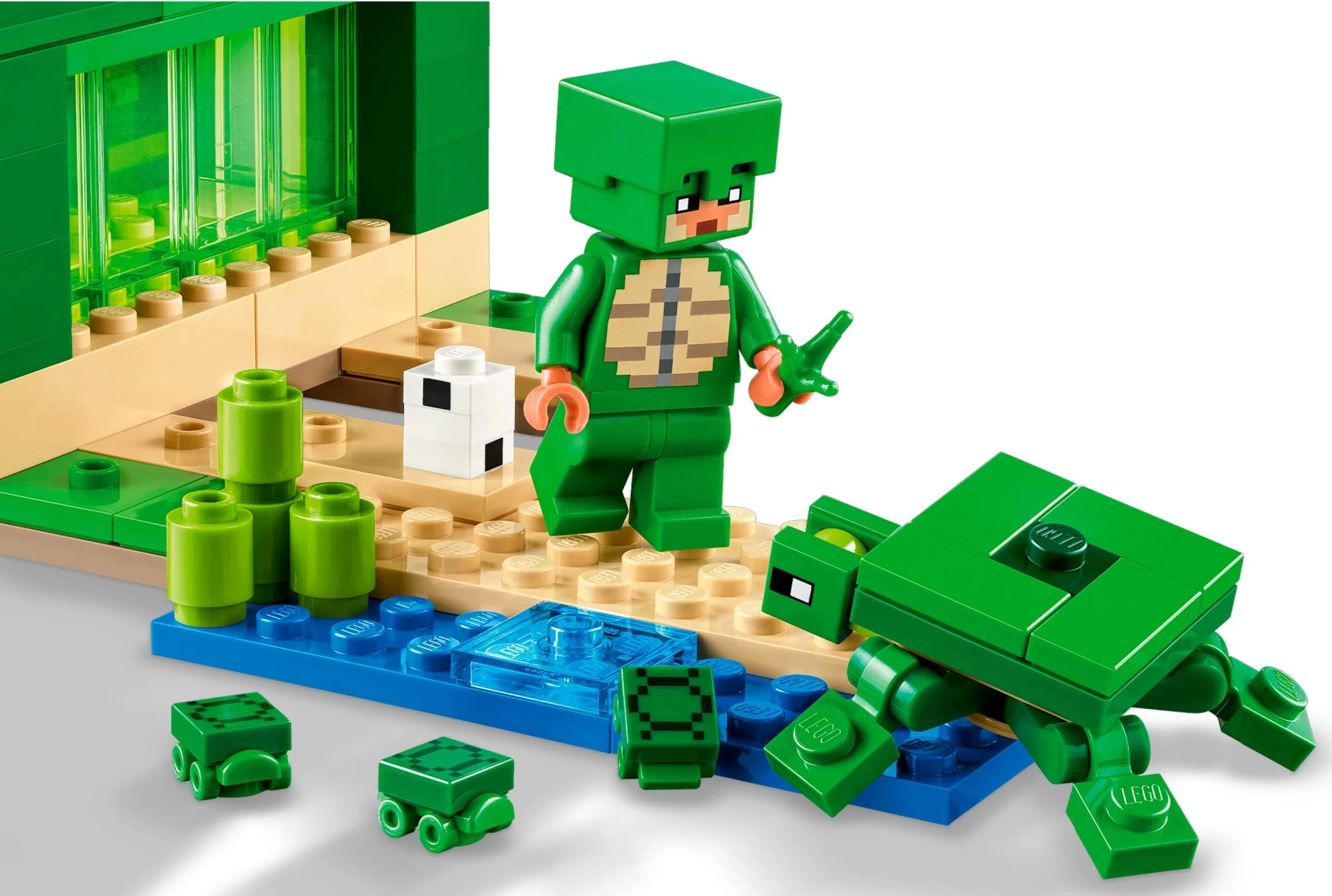 LEGO Minecraft 21254 Kilpikonnarannan Talo - Image 6