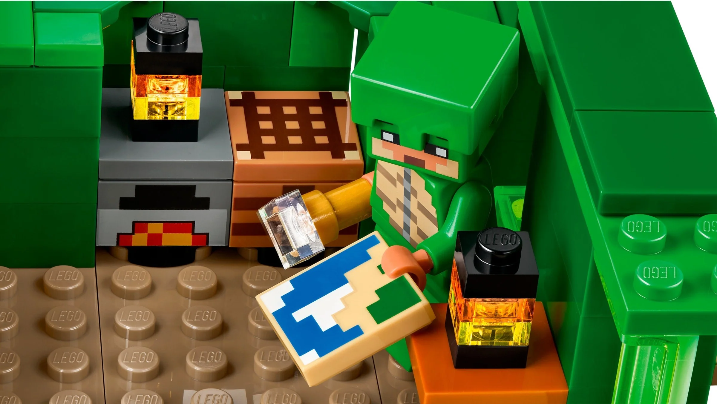 LEGO Minecraft 21254 Kilpikonnarannan Talo - Image 9