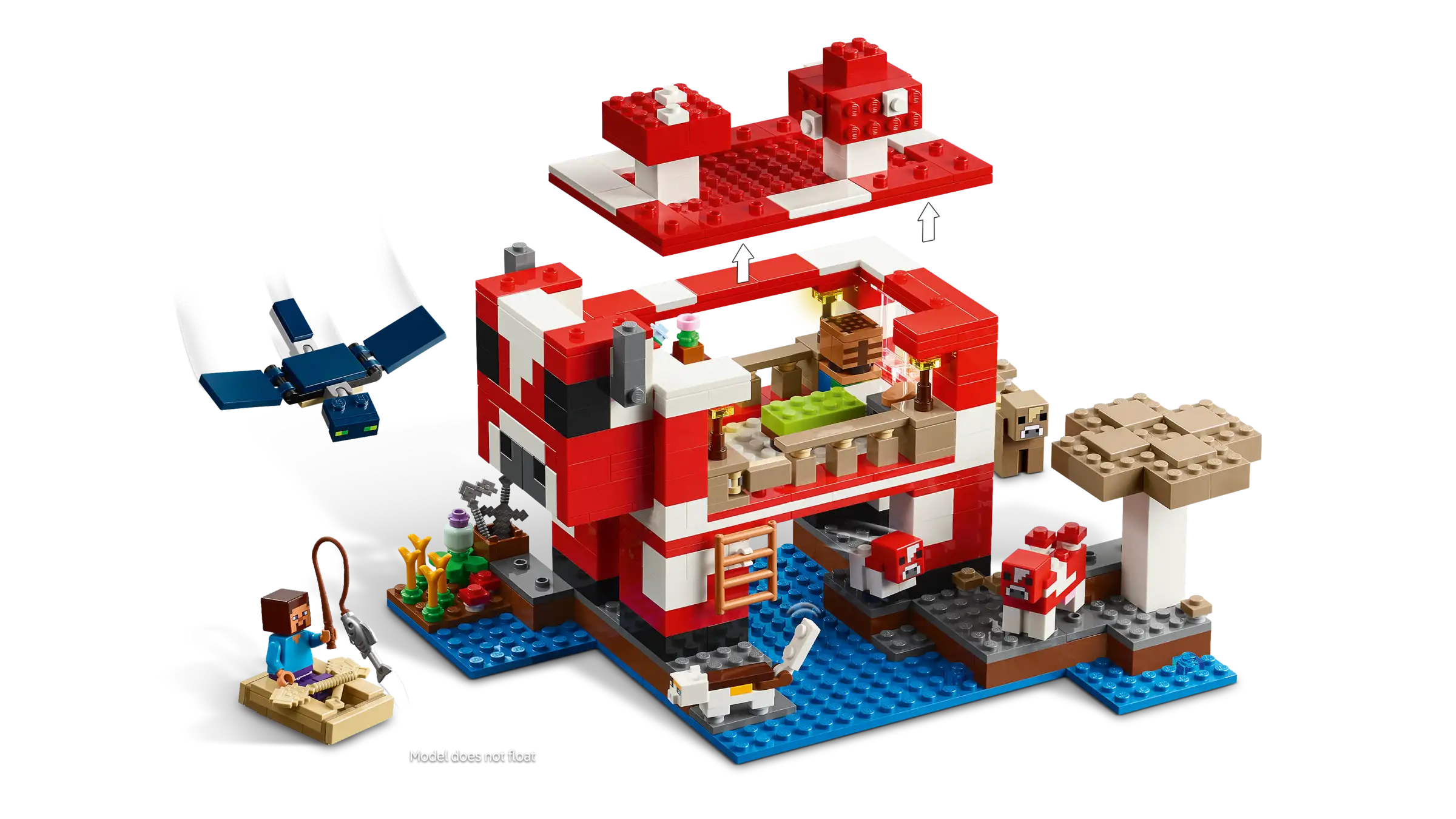 LEGO Minecraft 21270 Sienihieho-talo - Image 3