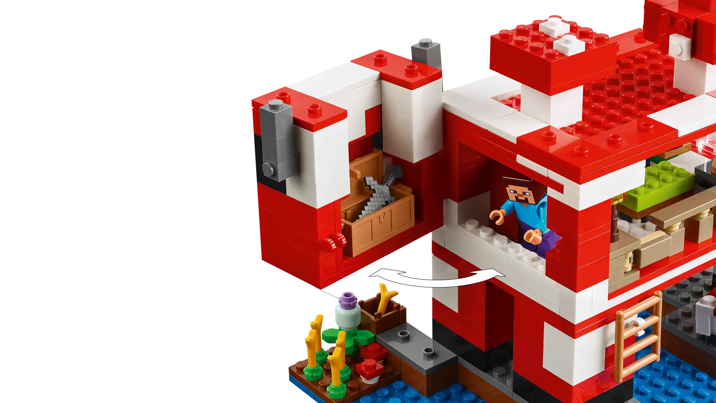 LEGO Minecraft 21270 Sienihieho-talo - Image 7