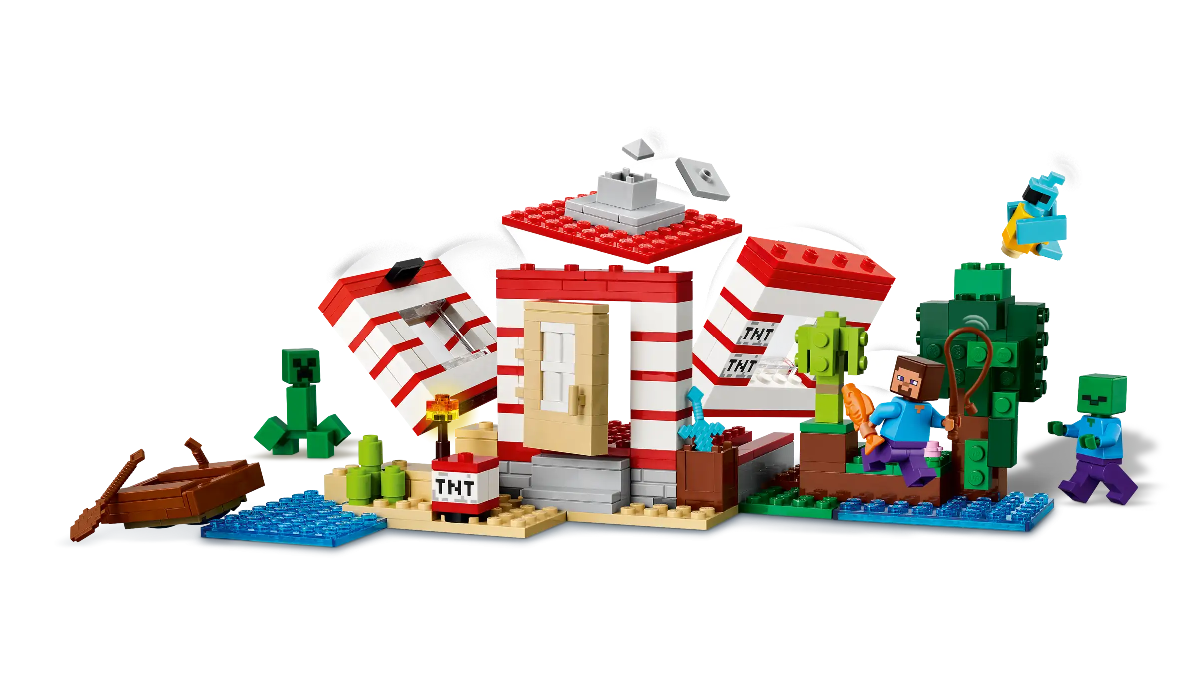LEGO Minecraft 21275 TNT-Viidakkotalo - Image 3