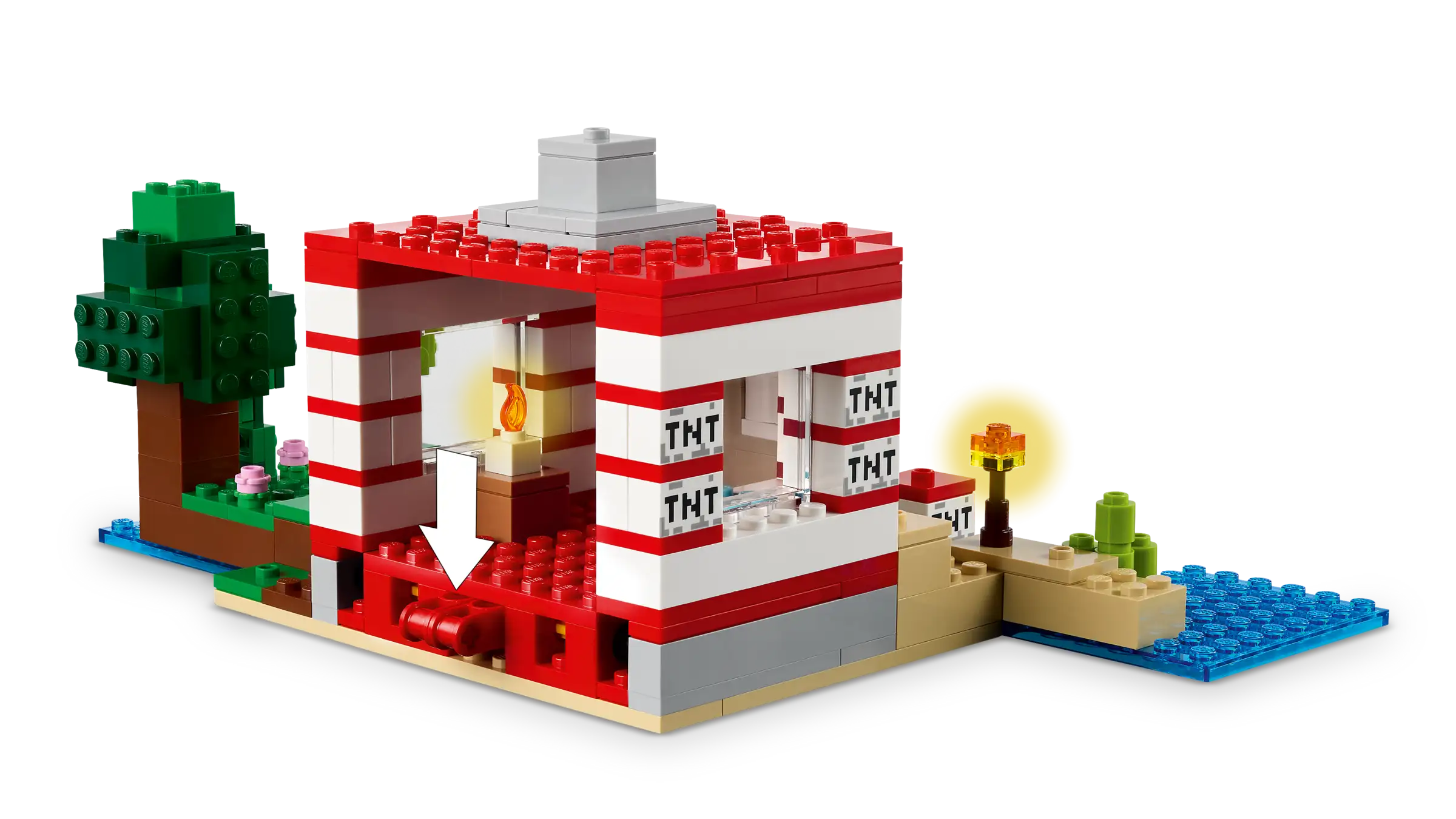 LEGO Minecraft 21275 TNT-Viidakkotalo - Image 4