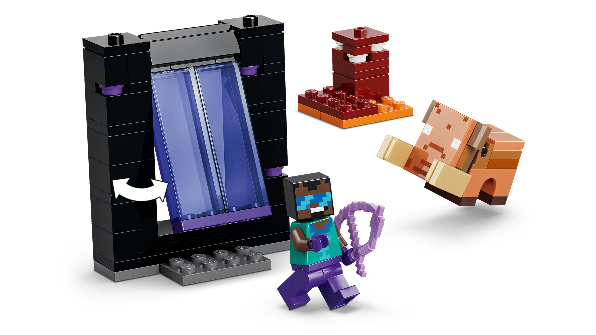 LEGO Minecraft 21584 Matka Hornaportaaliin ja Ääriportaaliin - Image 4
