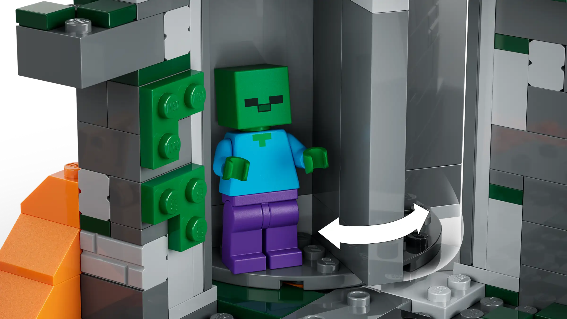 LEGO Minecraft 21587 Zombityrmä - Image 5