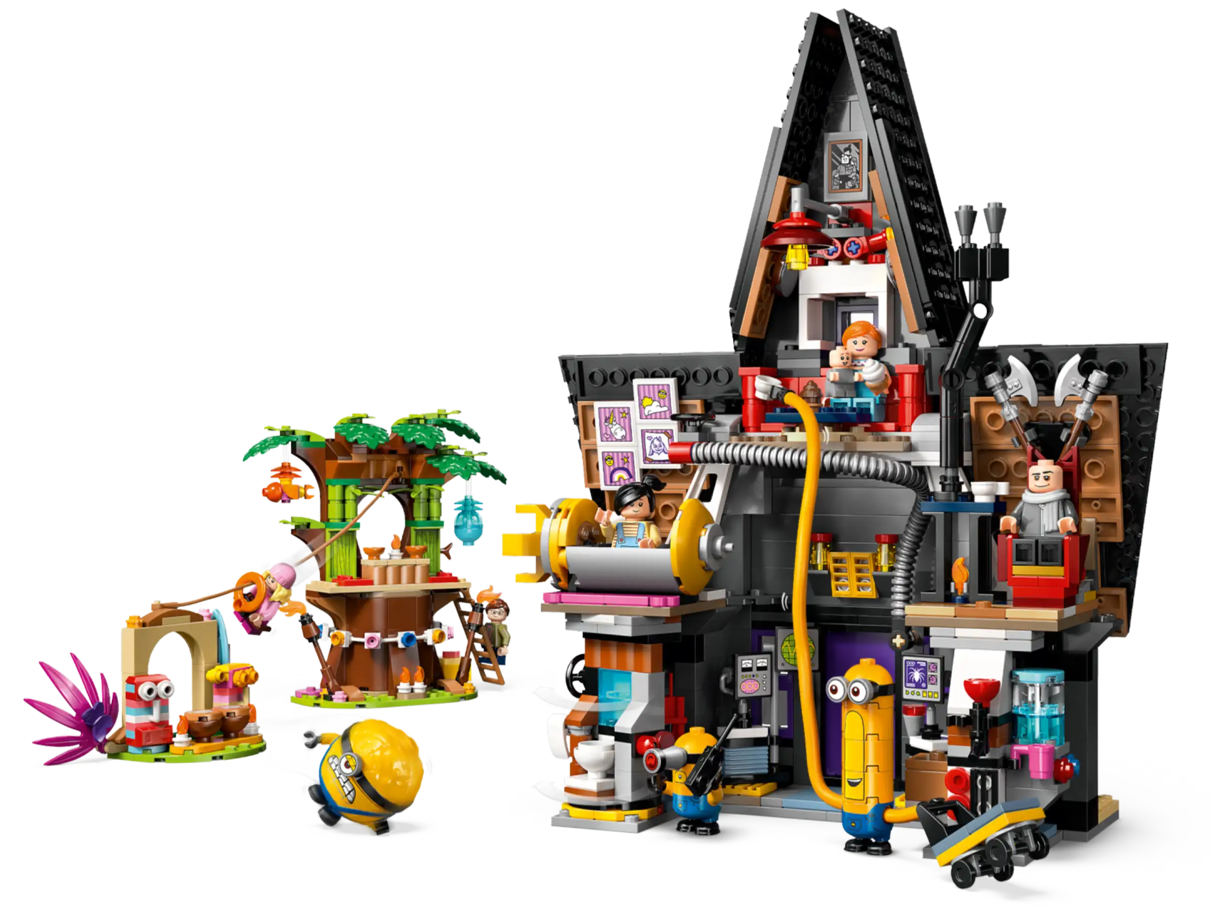 LEGO Minions 75583 Kätyrien ja Grun Kotitalo - Image 4