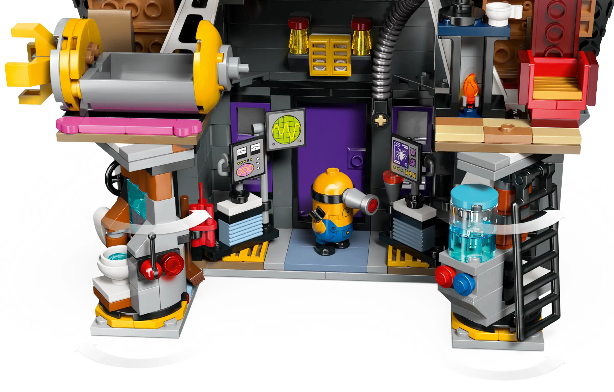 LEGO Minions 75583 Kätyrien ja Grun Kotitalo - Image 6