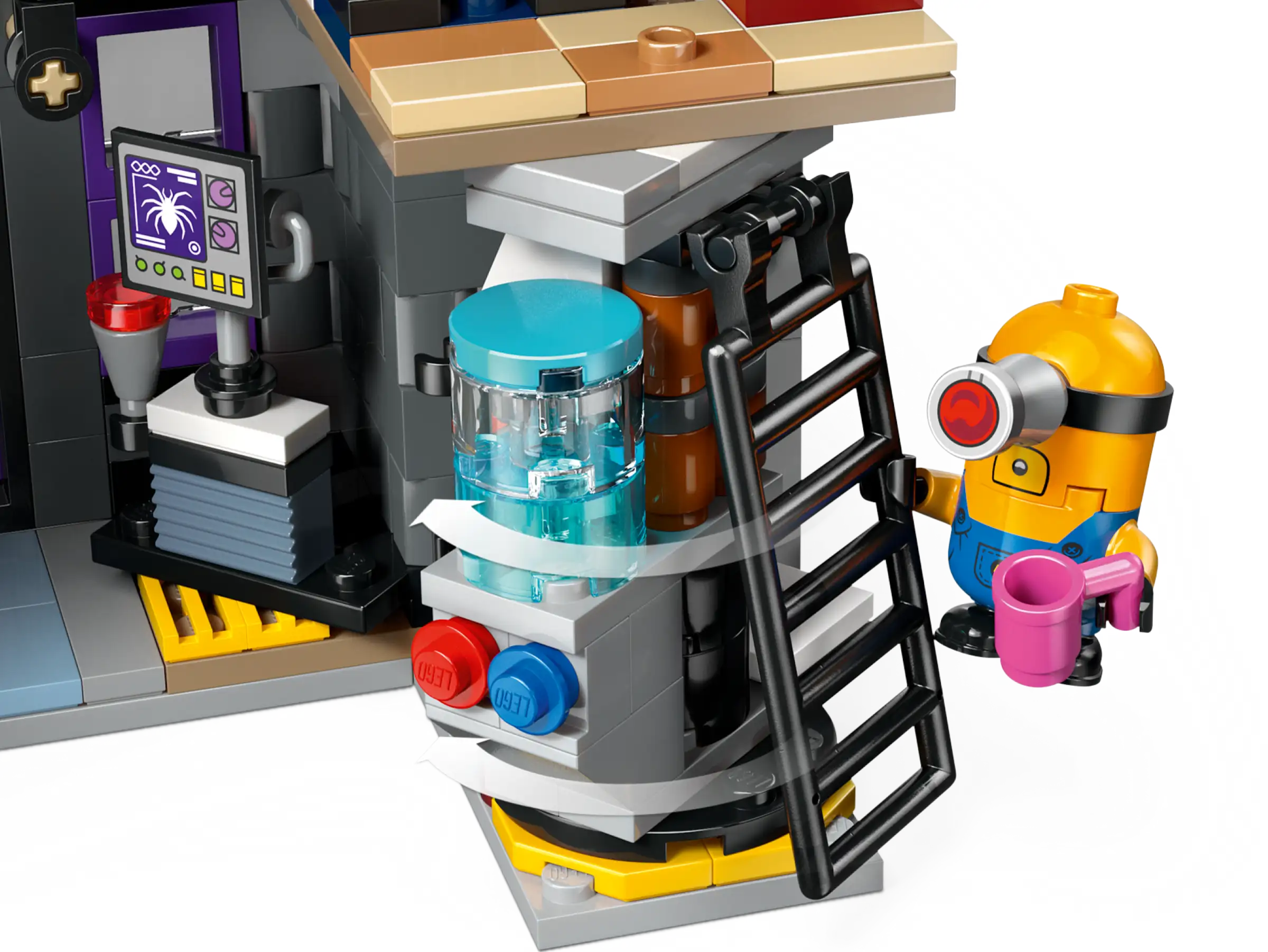 LEGO Minions 75583 Kätyrien ja Grun Kotitalo - Image 7