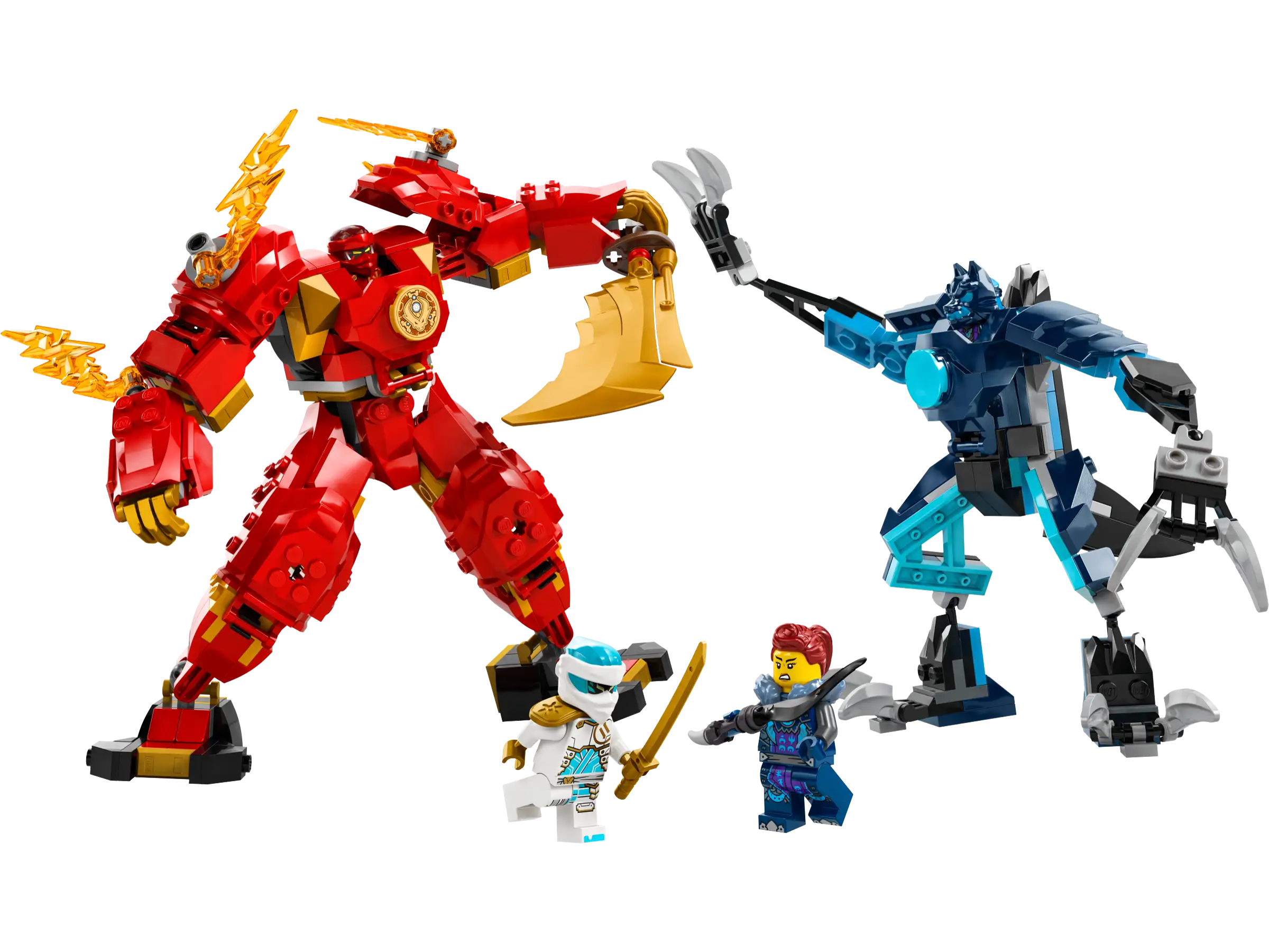 LEGO Ninjago 71808 Kain Tulielementti-robotti - Image 3