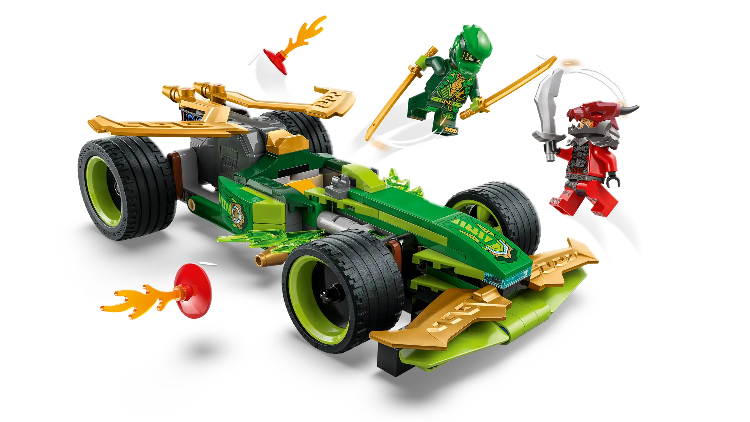 LEGO Ninjago 71828 Lloydin Vetomoottorikilpa-auto - Image 3