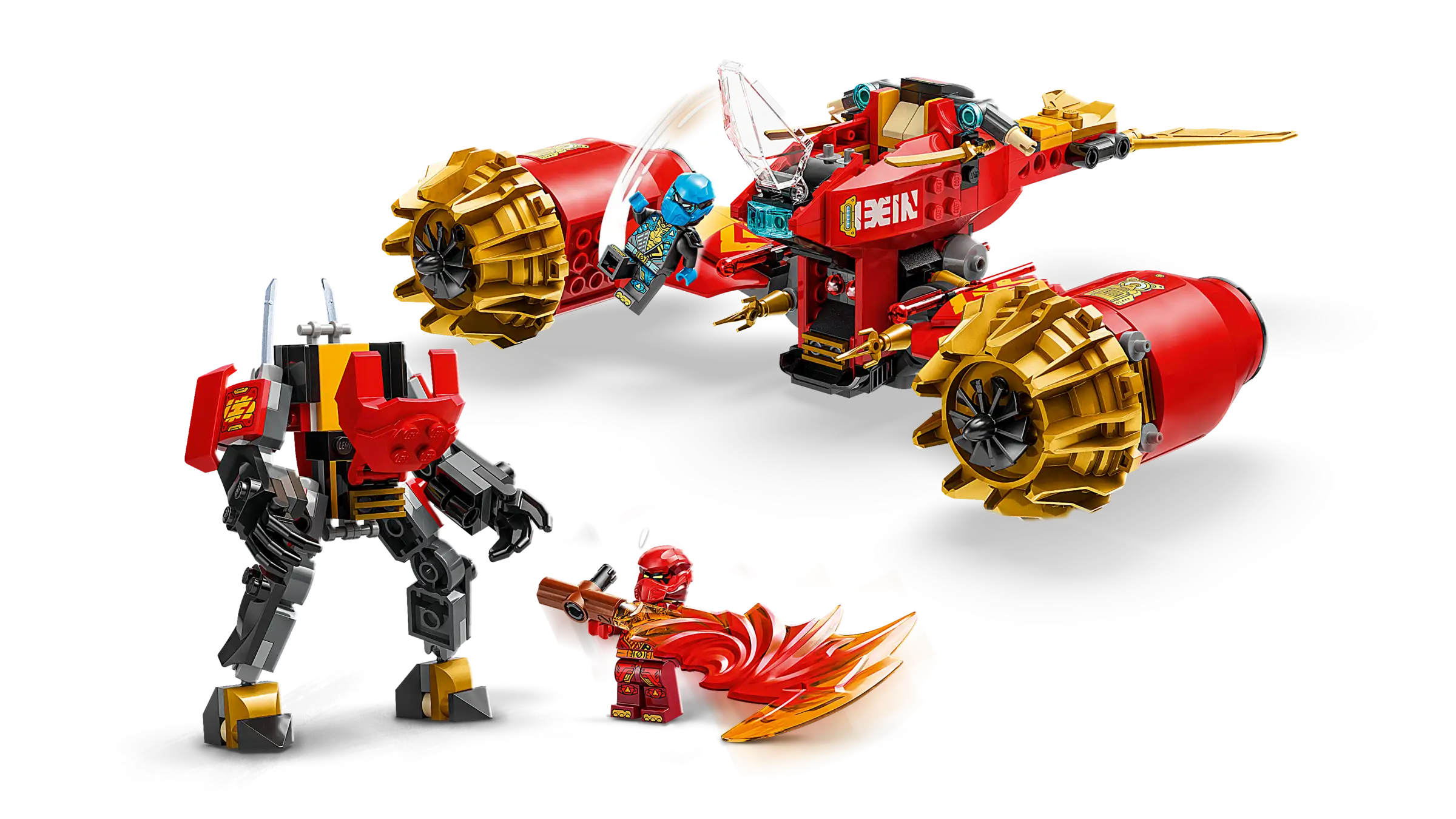 LEGO Ninjago 71830 Kain Myrskynratsastajarobotti - Image 3