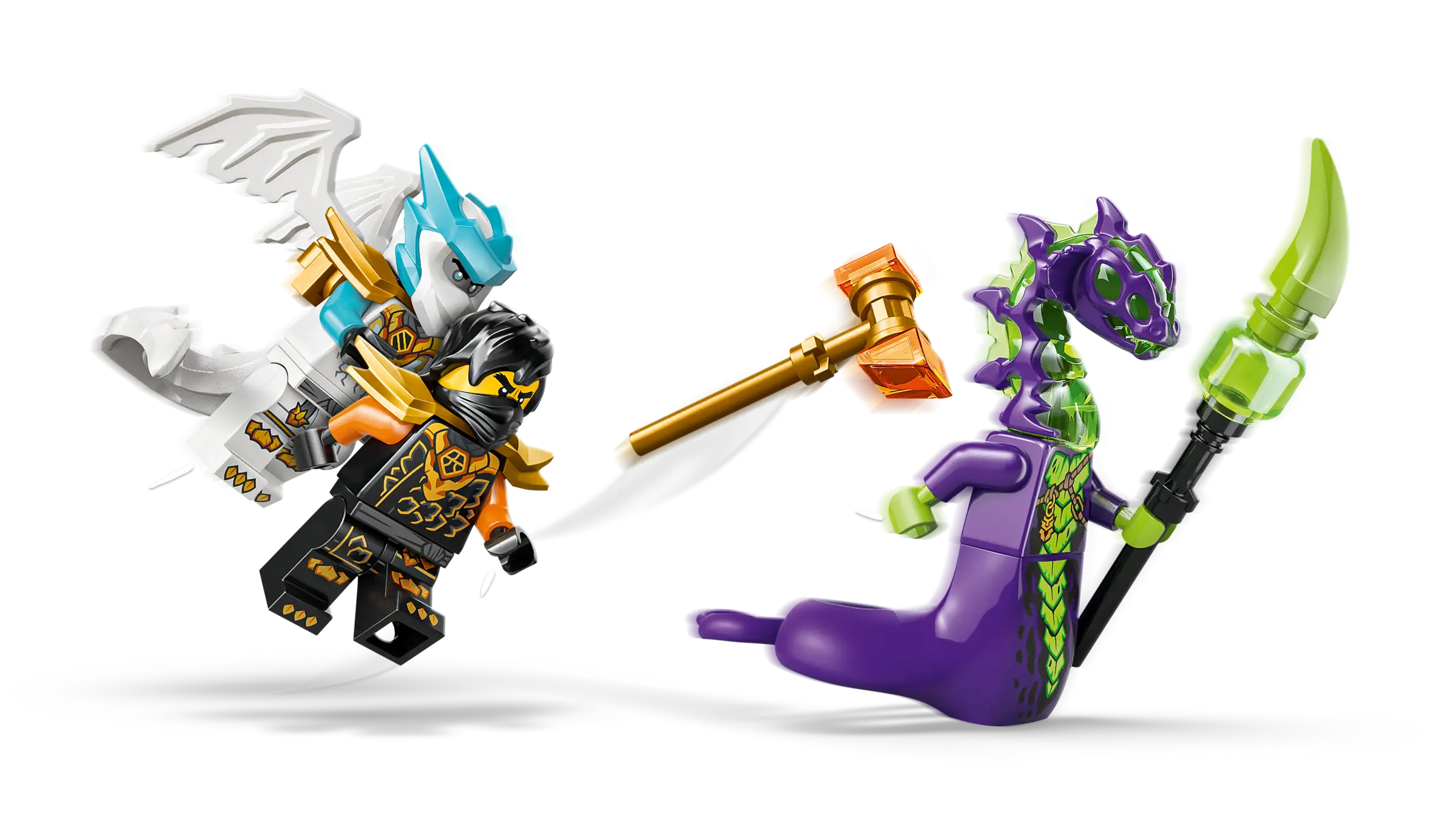 LEGO Ninjago 71854 Colen Tehtävärobotti ja Lohikäärme-Zane - Image 6