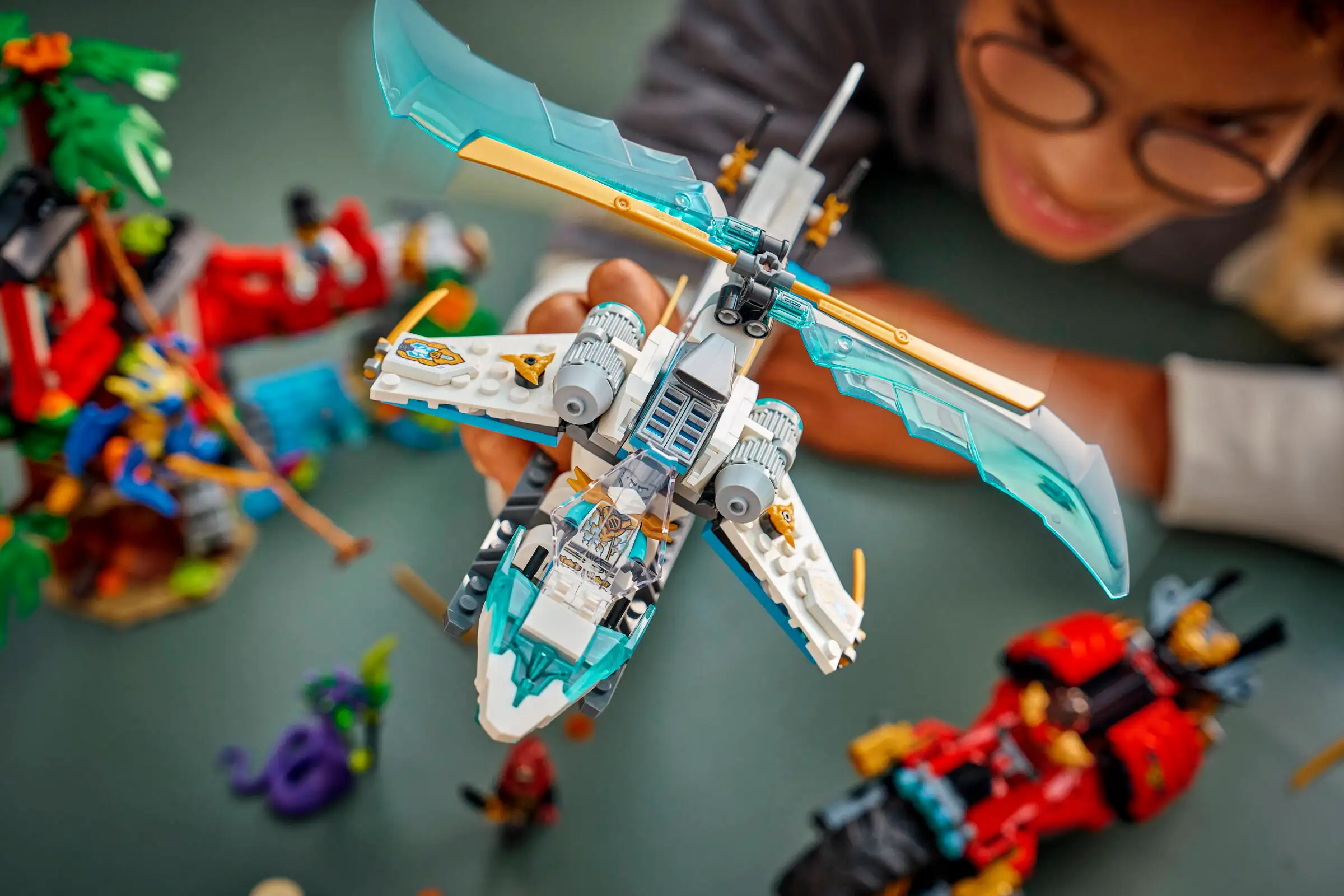 LEGO Ninjago 71857 Ninjamenopelit ja Puumajataistelu - Image 5
