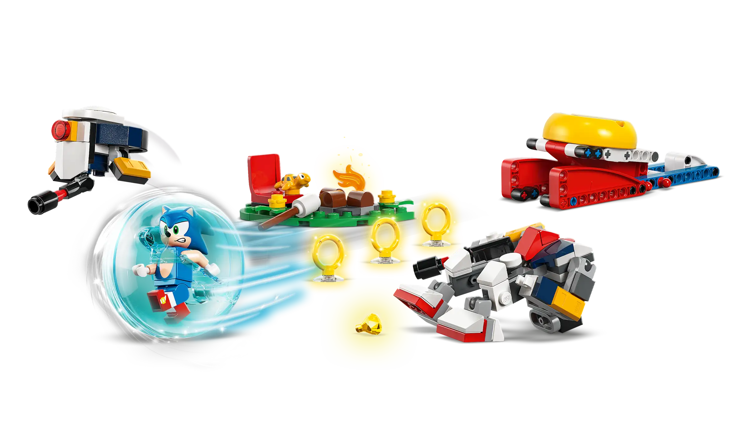 LEGO Sonic 77001 Sonic ja Yhteenotto Nuotiolla - Image 3