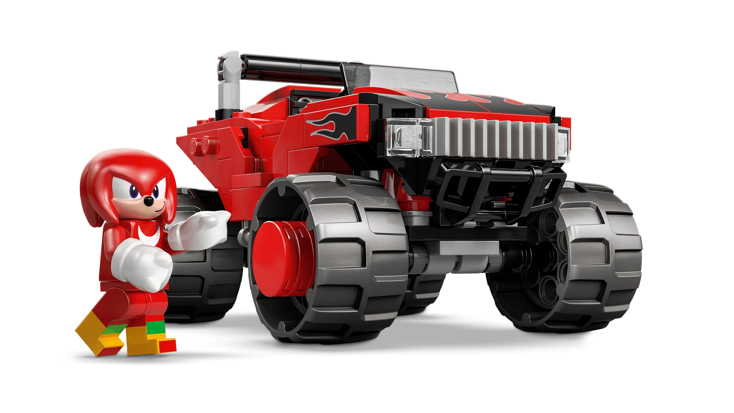 LEGO Sonic 77118 Silverin Auto Vastaan Knucklesin Monsteriauto - Image 5