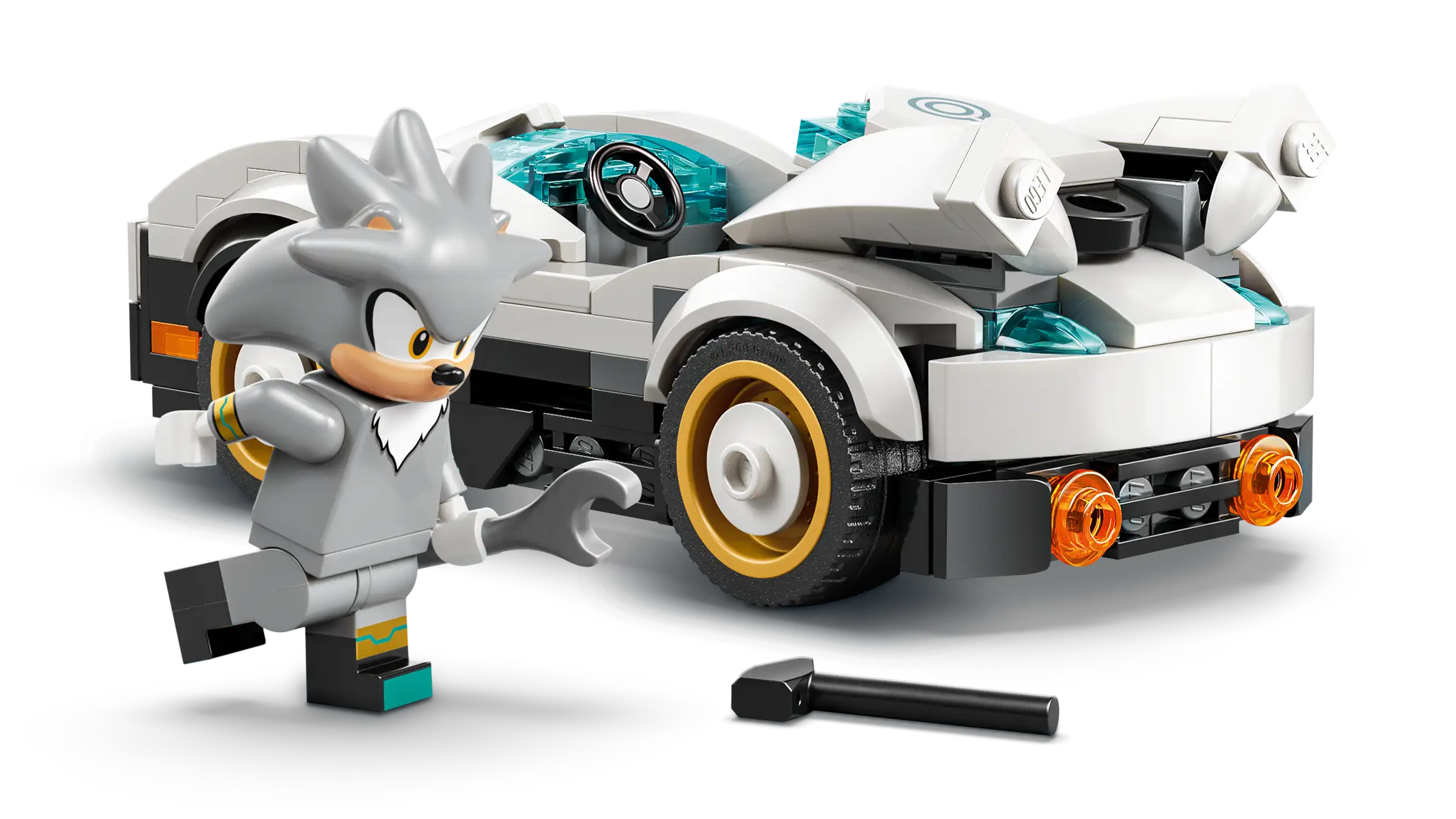 LEGO Sonic 77118 Silverin Auto Vastaan Knucklesin Monsteriauto - Image 6