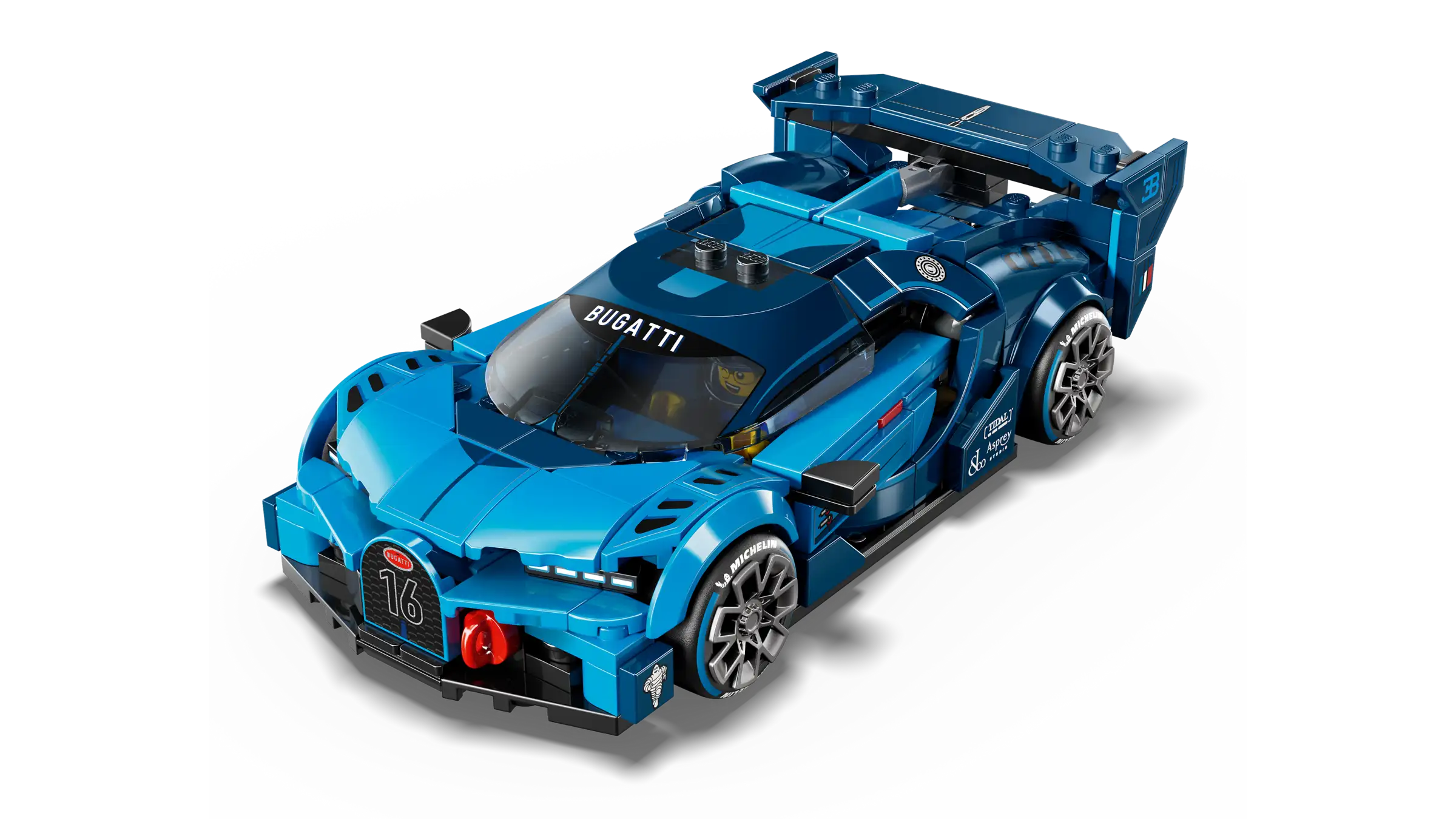 LEGO Speed Champions 77253 Bugatti Vision GT Hyperurheiluauto - Image 2
